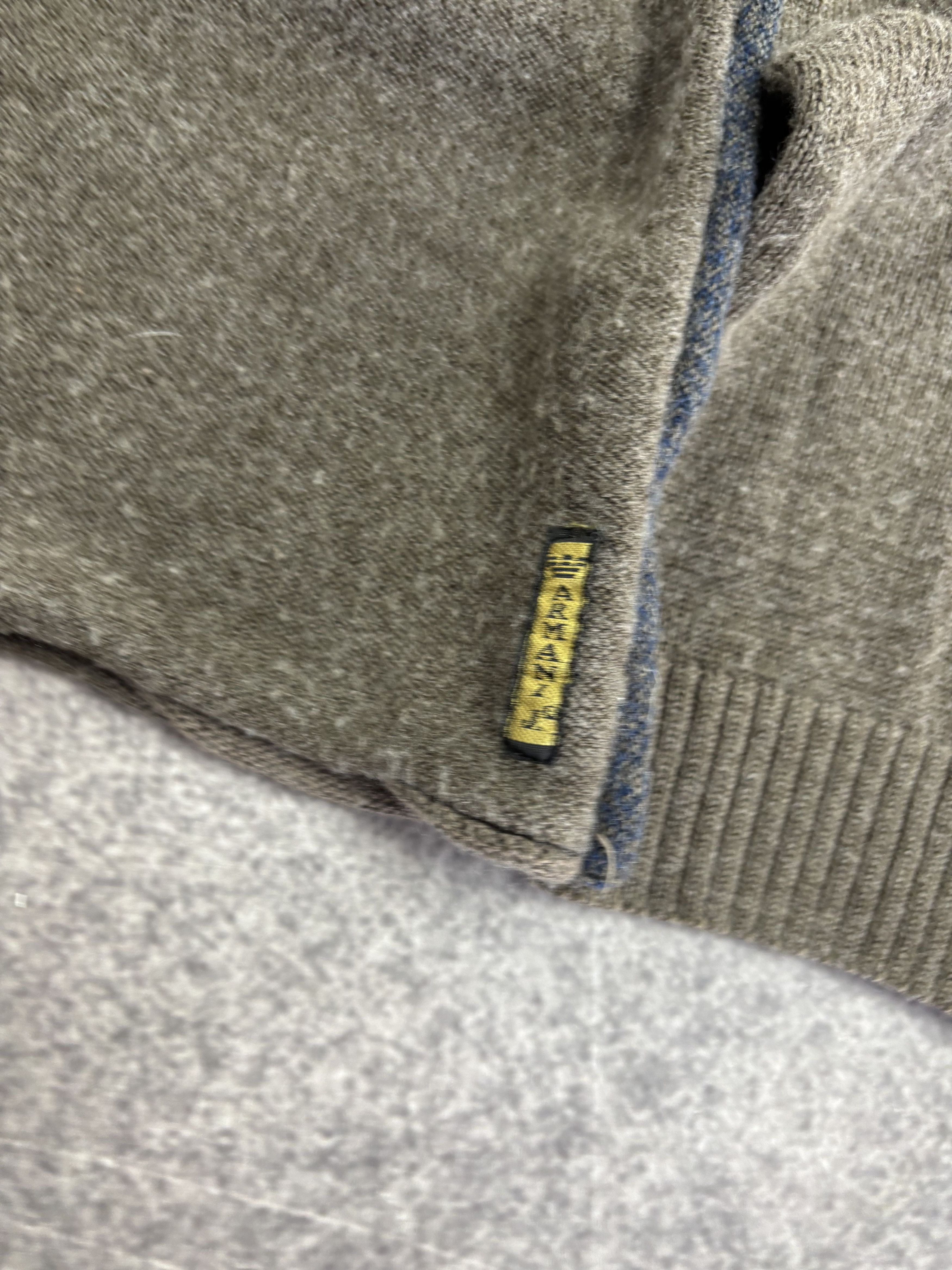 Emporio Armani VTG Cropped Armani Jeans Kapital Style Wool Sweater Size US M / EU 48-50 / 2 - 5 Thumbnail