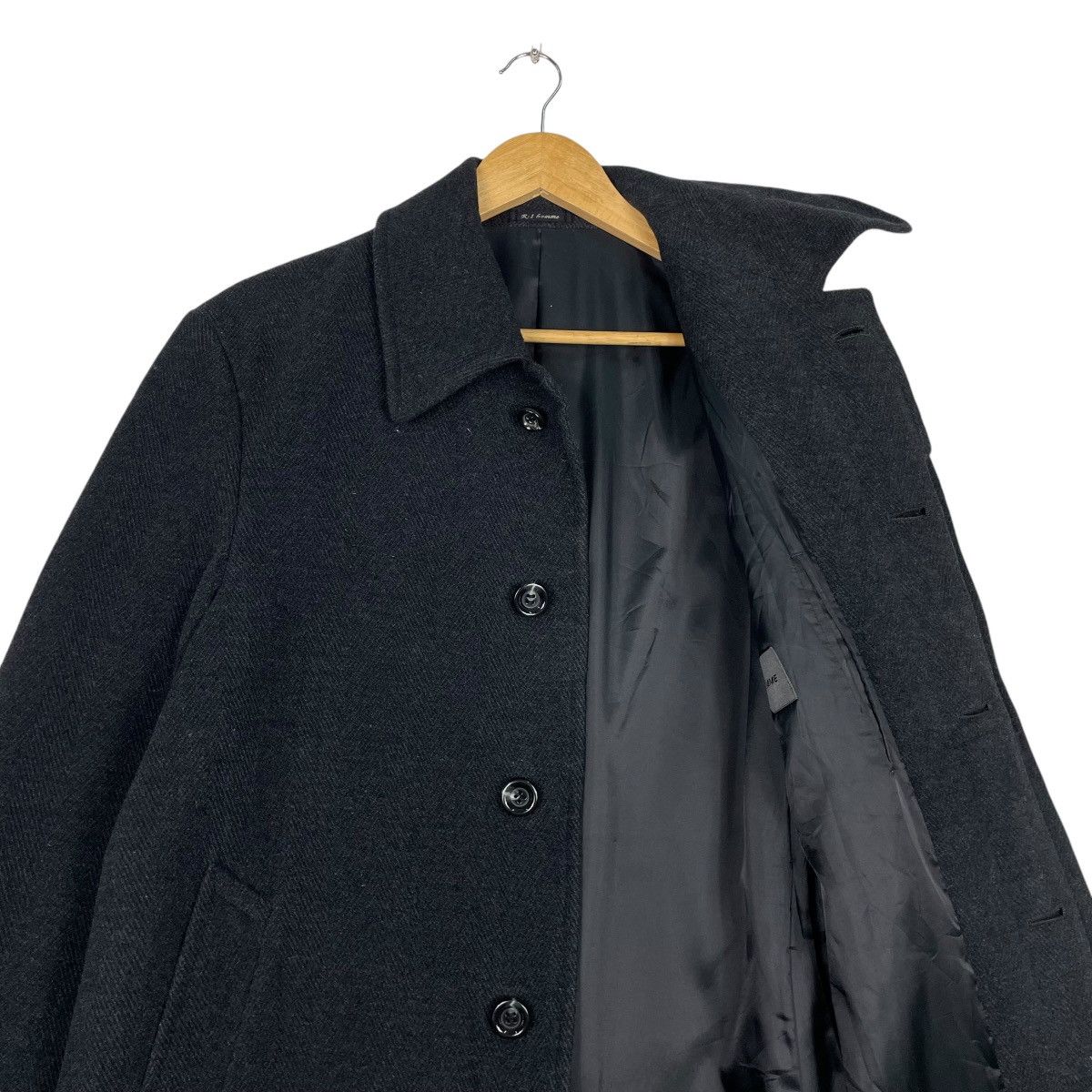 Final Home × Japanese Brand 💥R-1 HOMME JAPAN LONG COAT Size US M / EU 48-50 / 2 - 11 Thumbnail