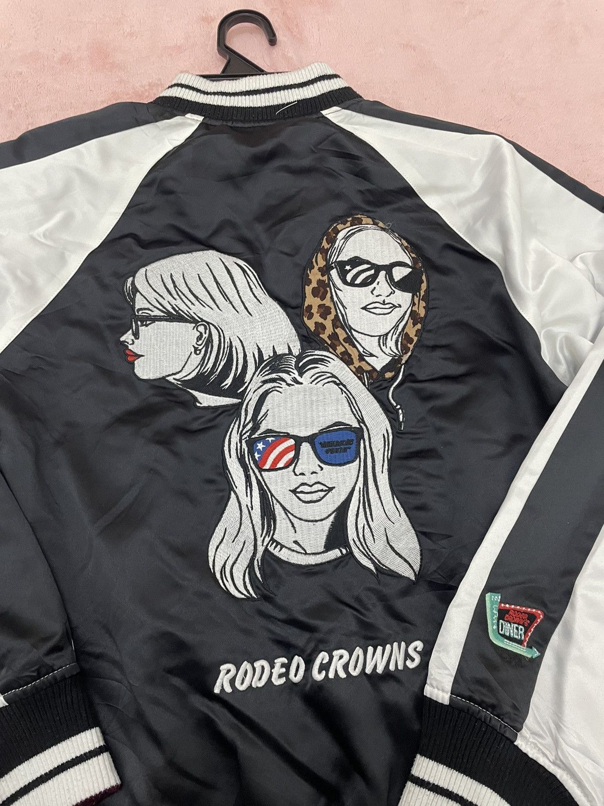 Japanese Brand RODEO CROWN VARSITY REVERSIBLE SUKAJAN JACKET Size US M / EU 48-50 / 2 - 7 Thumbnail