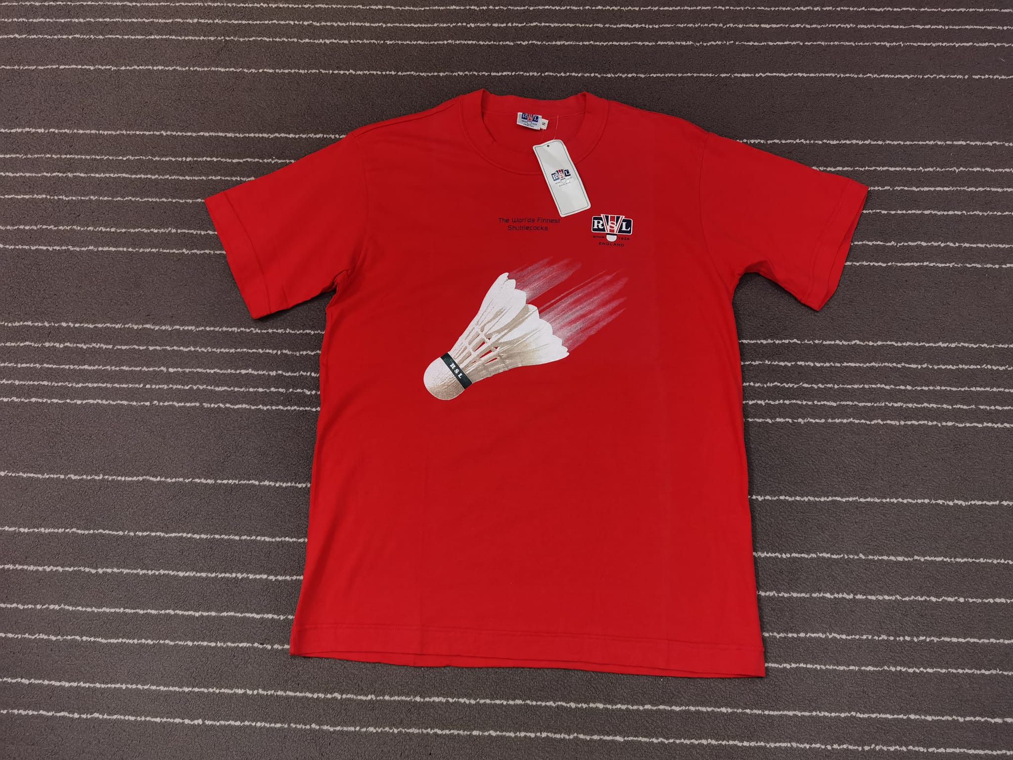 Japanese Brand NOS R S L England shuttlecock tee XS 2189 Size US XS / EU 42 / 0 - 1 Thumbnail