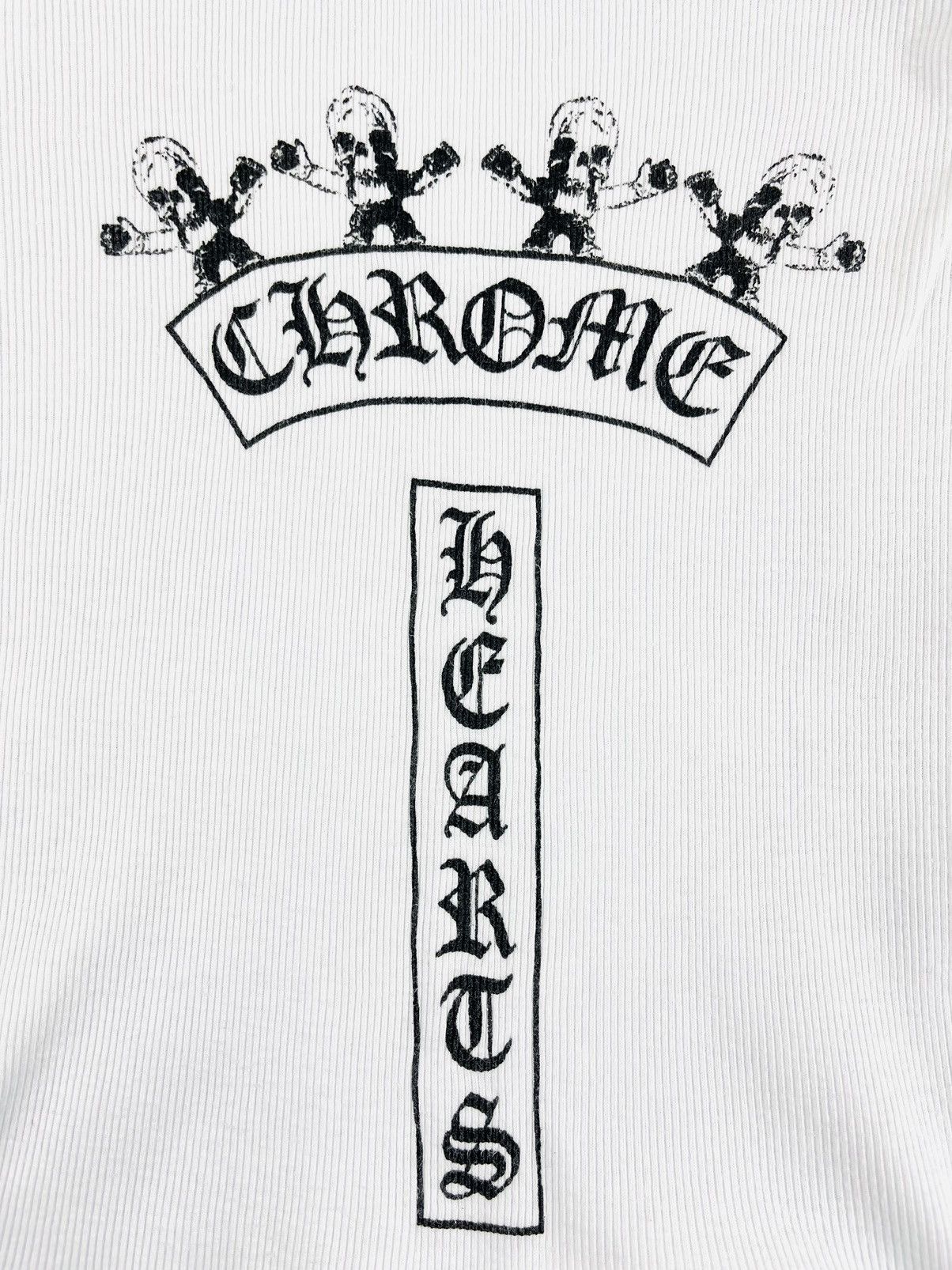 トップス vintage made in USA chromehearts tee fb Deadstocks | - Chrome Hearts - Vintage 90s Faded Floral LS T