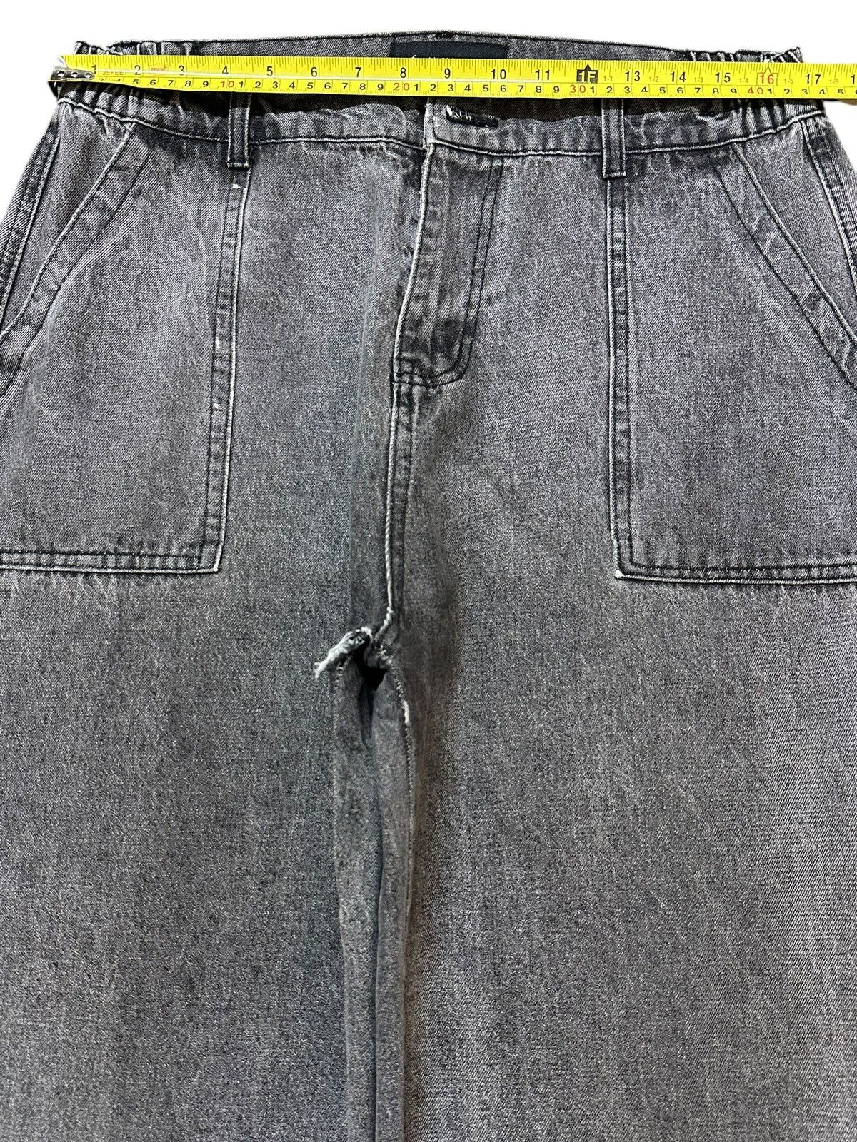 Fubu Vintage Japanese Brand Faded Wash Style Hip Hop Baggy Jeans Size US 33 - 11 Thumbnail