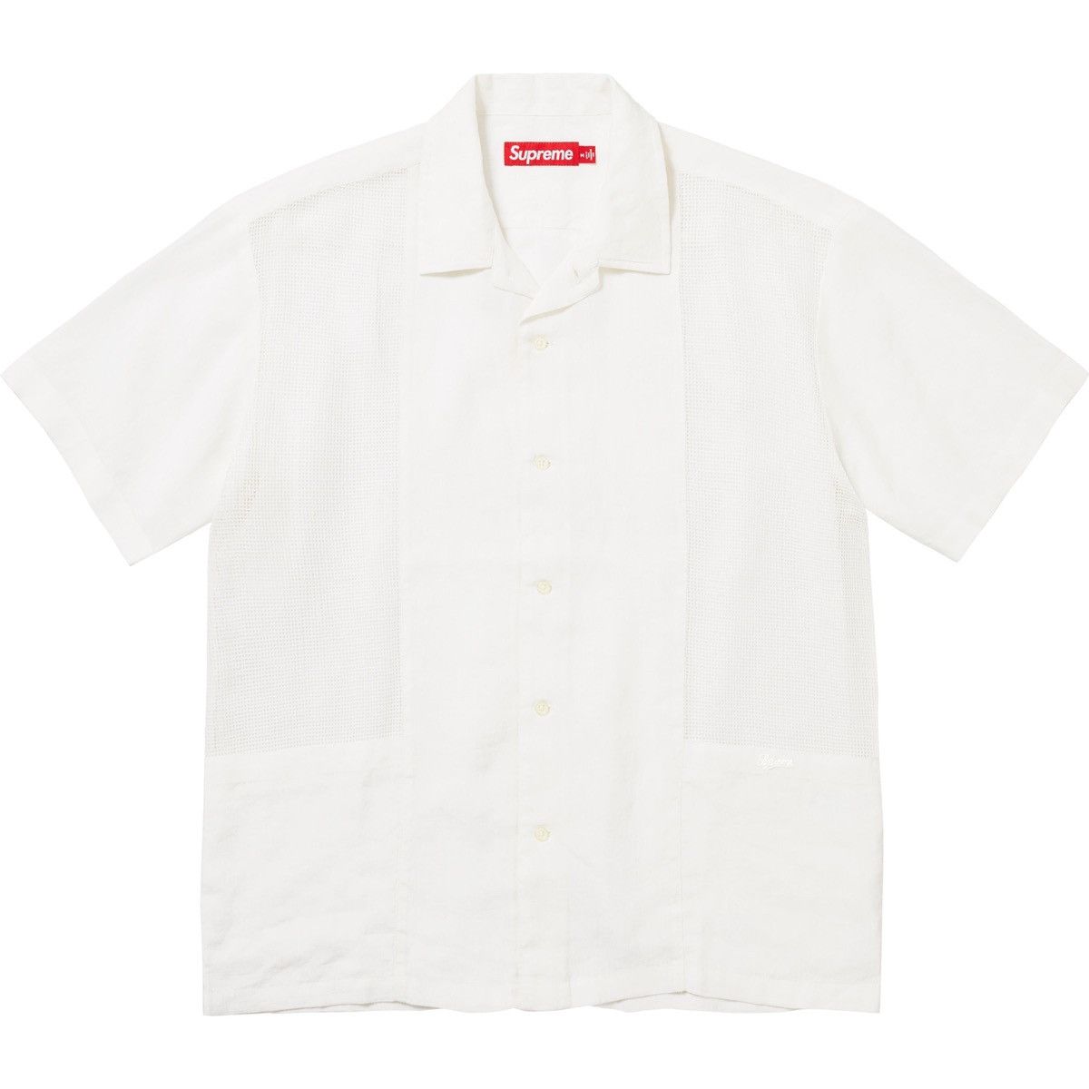 Nike × Supreme Supreme Nike Mesh S/S Shirt Navy size XL
