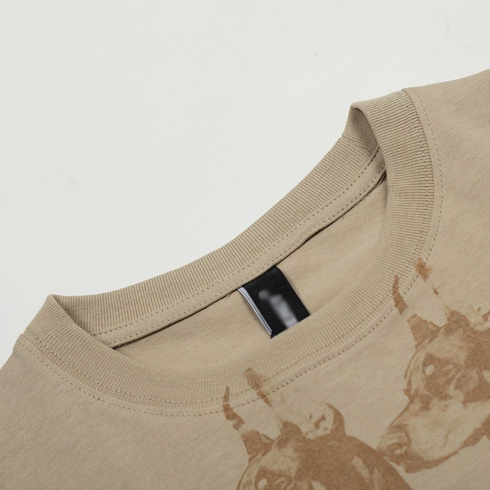 Japanese Brand Boys casual round neck puppy print T-shirt y2k Size US M / EU 48-50 / 2 - 3 Thumbnail