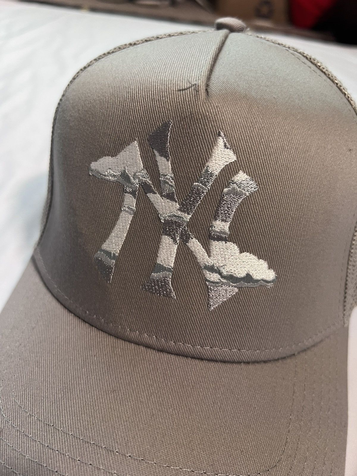 Shmeel Grey NY trucker Size ONE SIZE - 2 Thumbnail