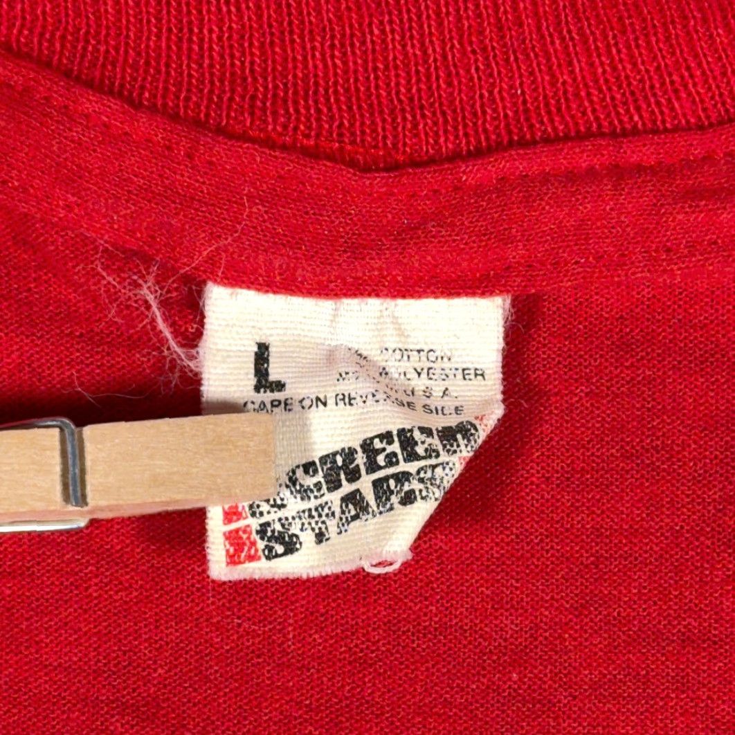 Vintage VINTAGE Screen Stars Shirt Adult MEDIUM Red 80s David Copperfield Magic Show USA Red Shirt Mens Size US M / EU 48-50 / 2 - 5 Thumbnail