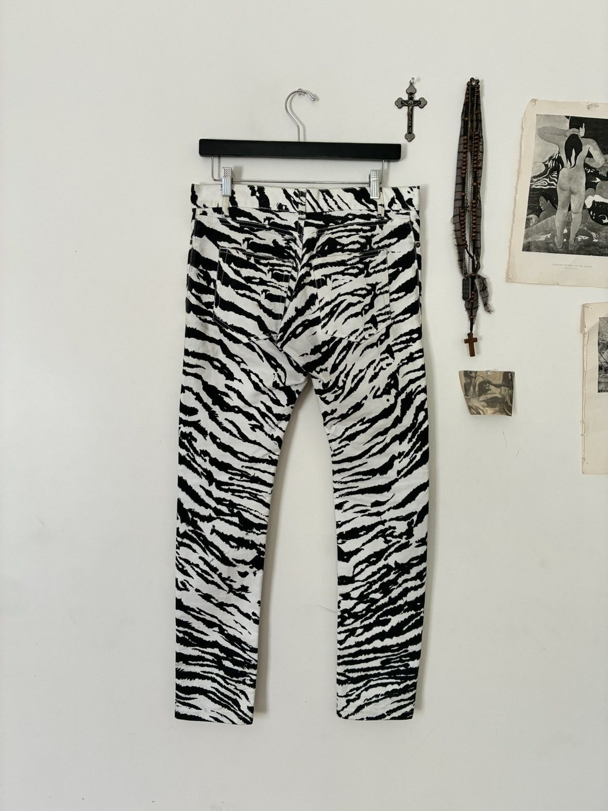 Saint Laurent Paris Saint Laurent Paris SS14 D02 Tiger Denim Size US 30 / EU 46 - 4 Thumbnail