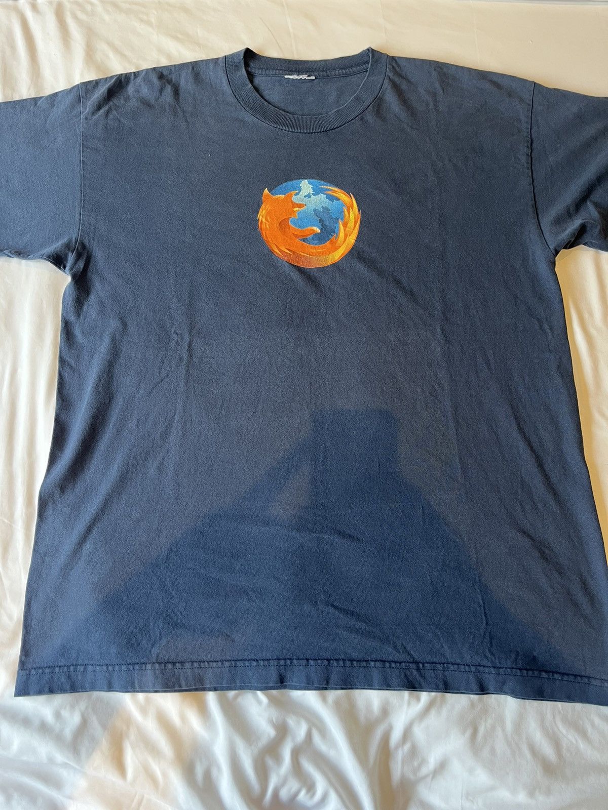 Other × Vintage Vintage Firefox rediscover the web T-shirt Size US XL / EU 56 / 4 - 4 Thumbnail