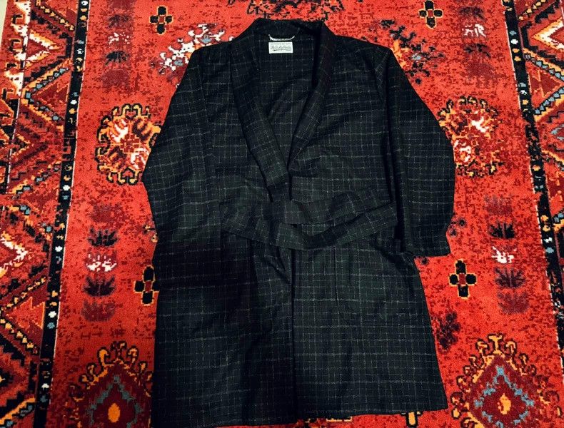 Wacko Maria Wacko Maria Wool bathrobe coat cardigan dress coat 2503-Nex Size US S / EU 44-46 / 1 - 1 Thumbnail