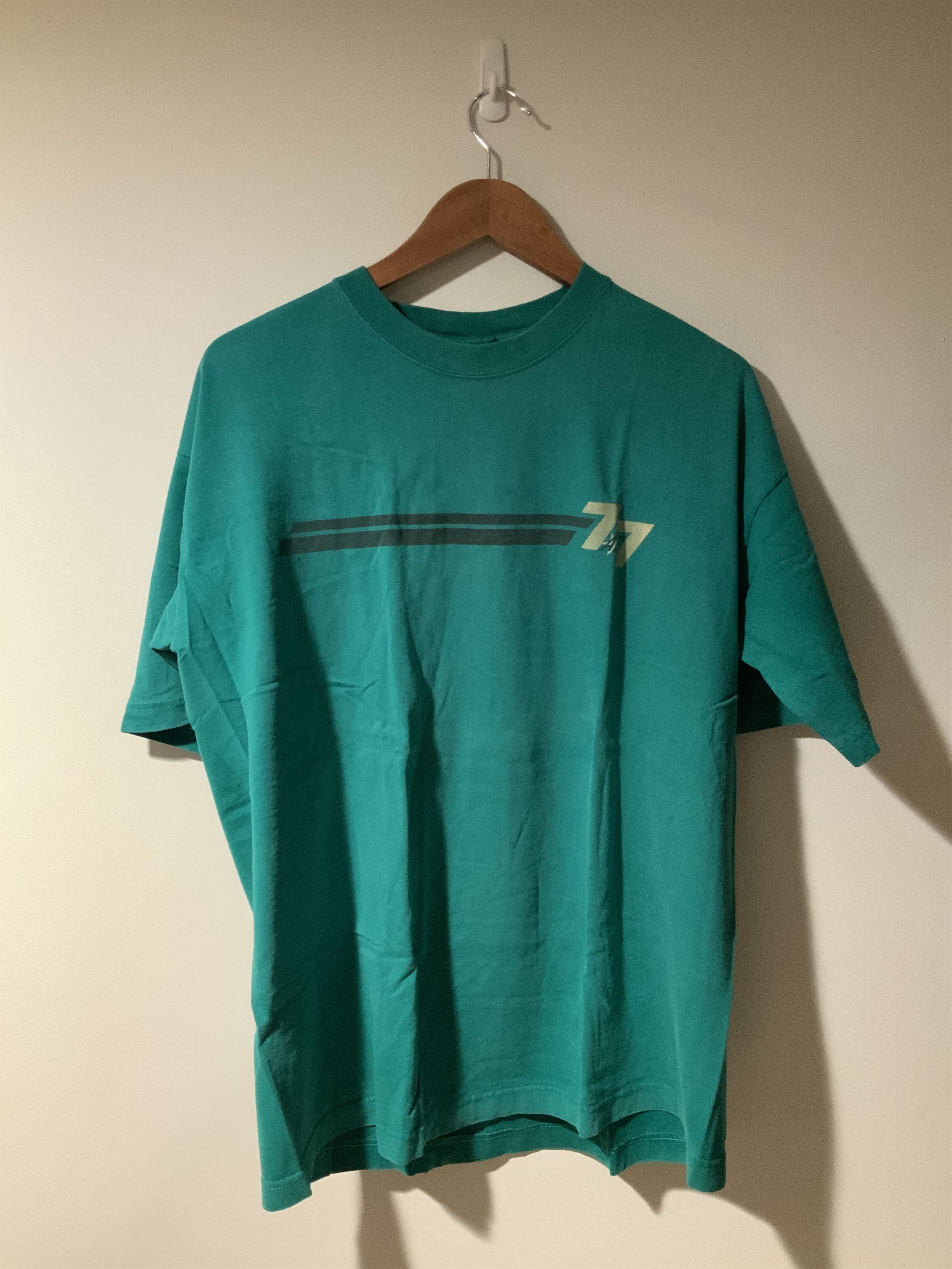 American Eagle Outfitters × Vintage Vintage 90s American Eagle Outfitters Spell Out T-shirt Size US L / EU 52-54 / 3 - 1 Thumbnail
