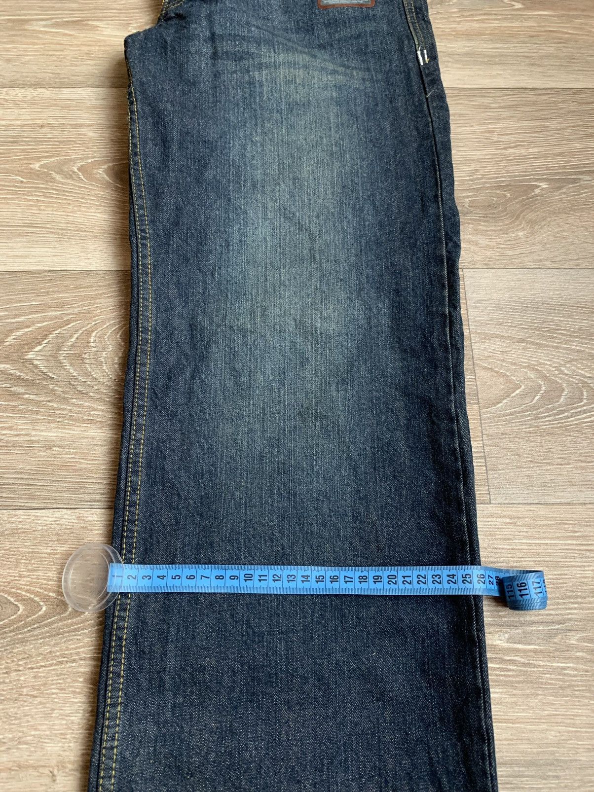 Denime × Japanese Brand Japanese denim jeans loose fit Size US 32 / EU 48 - 8 Thumbnail