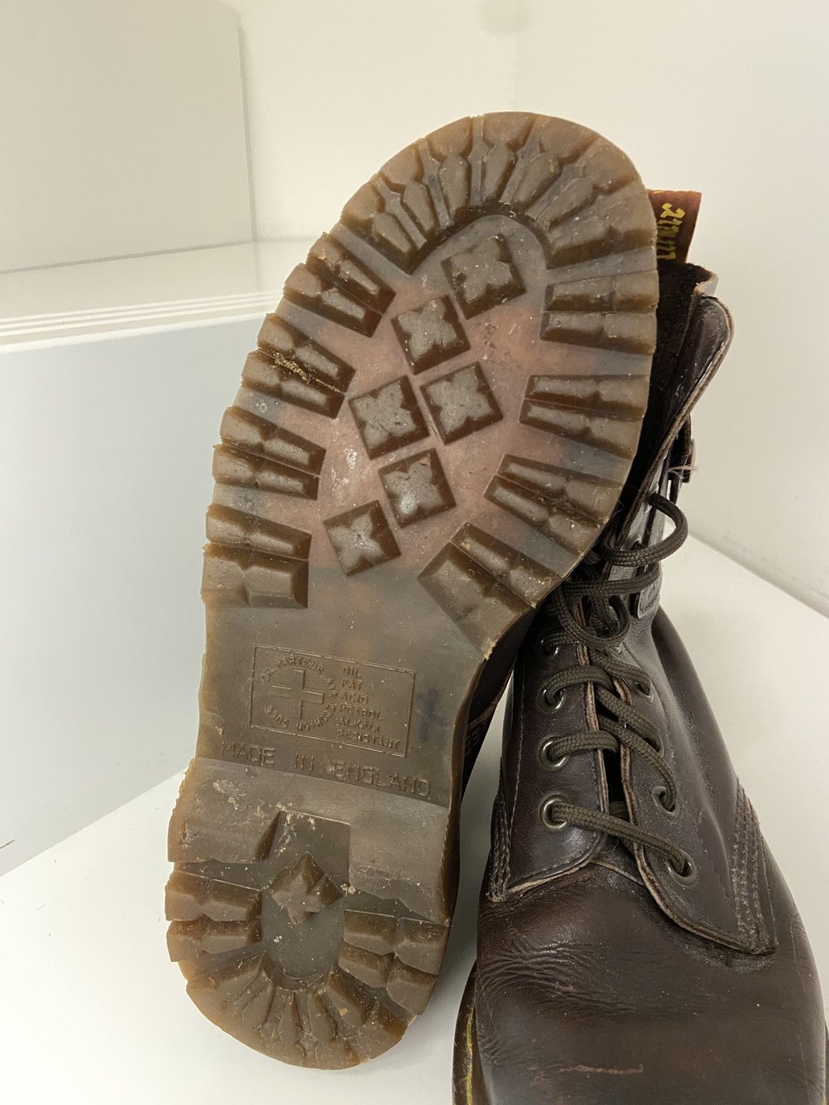 Dr. Martens × Vintage Dr. Martens 1490 10 eye boots Size US 6.5 / IT 36.5 - 4 Thumbnail