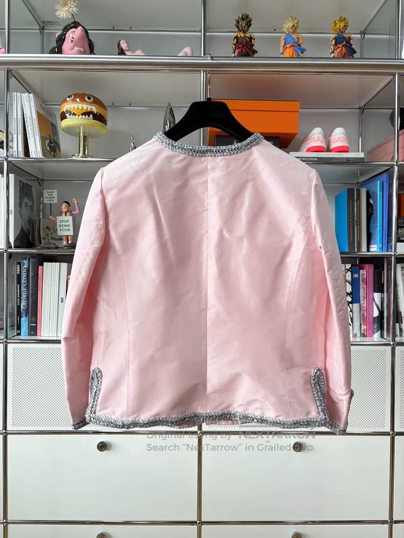 Chanel Chanel 20S Roof Series Pink Silver Foil Rolled Two Pocket Size M / US 6-8 / IT 42-44 - 3 Thumbnail