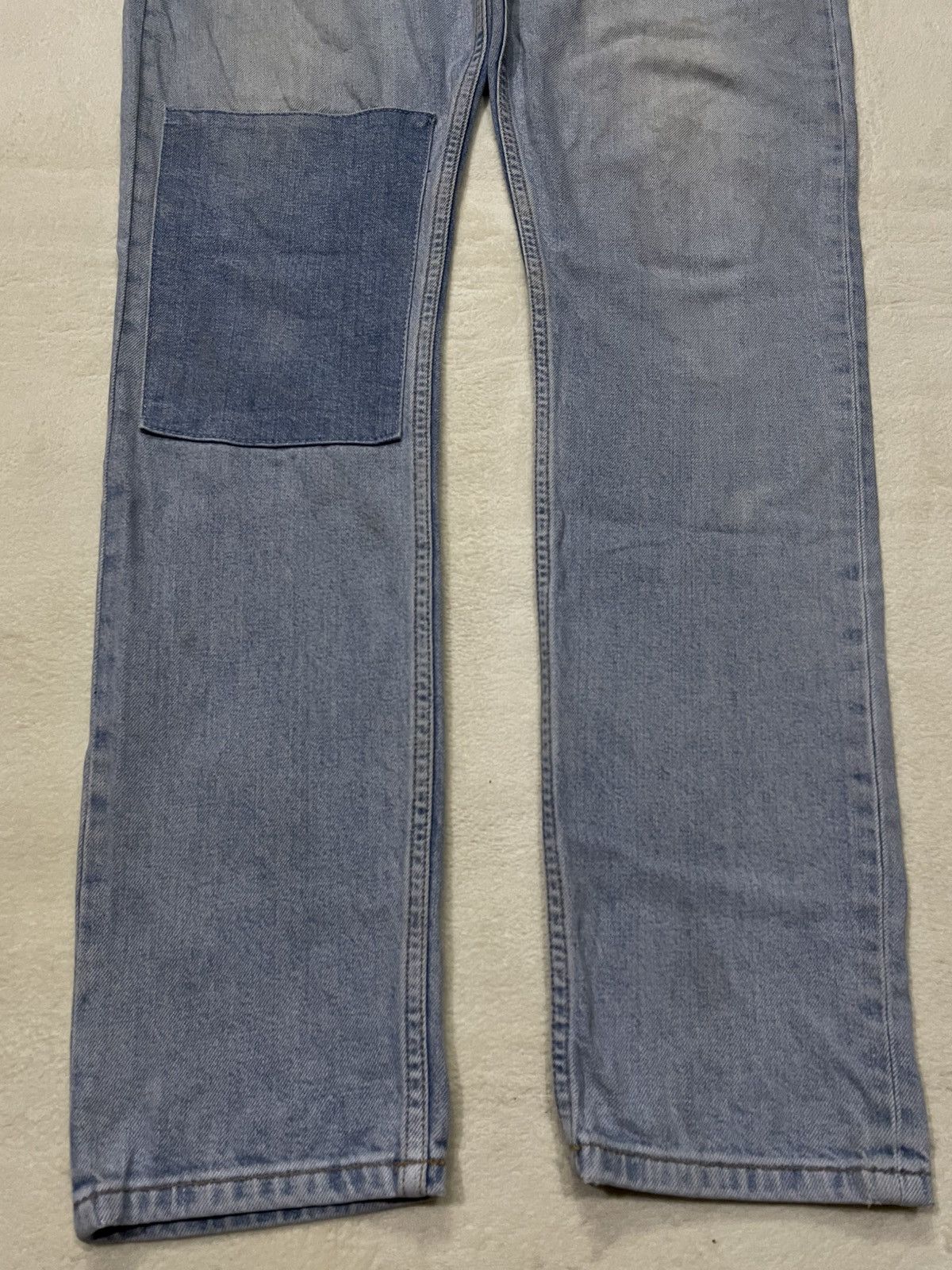 Topman Vintage Topman Skinny Mudwash Ripped Denim Jeans Size US 33 - 3 Thumbnail