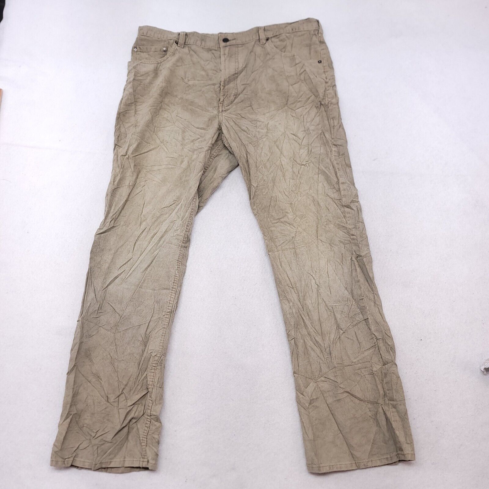 Banana Republic Banana Republic Button Zip Chino Pants Mens Size 38x32 Beige Size US 38 / EU 54 - 2 Thumbnail
