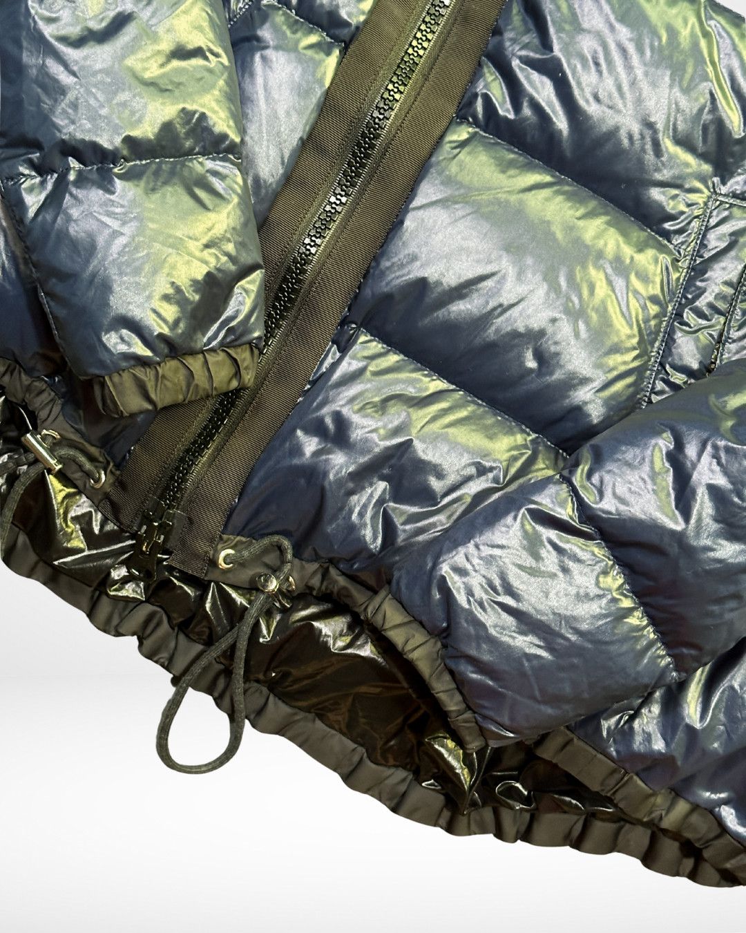 Sacai Sacai Luck Pre-AW15 Asymmetric Down Puffer Jacket Size US M / EU 48-50 / 2 - 11 Thumbnail