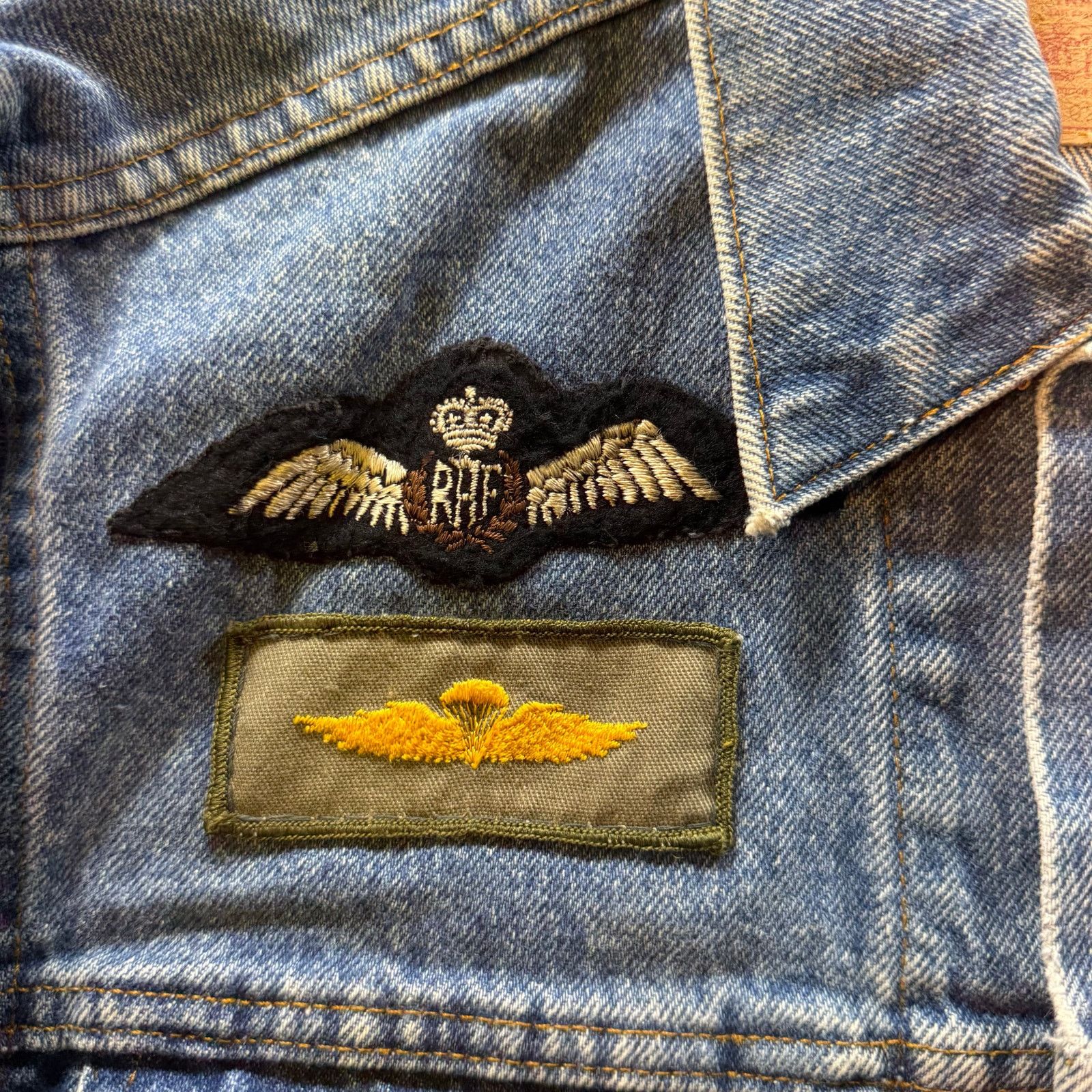 Levi's Levi Denim Jacket With Patches Size 36 Size XS / US 0-2 / IT 36-38 - 8 Thumbnail