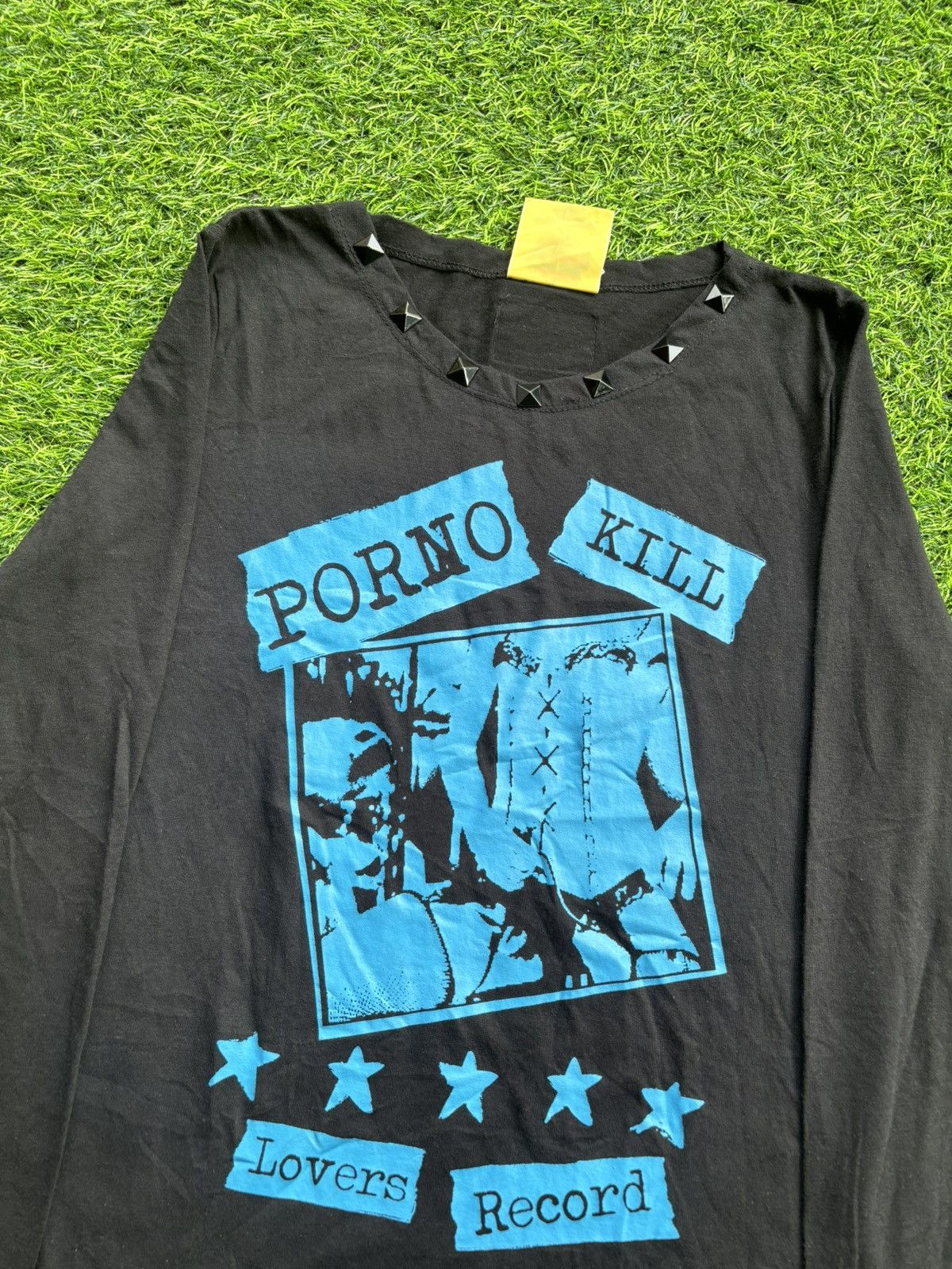Hysteric Glamour Super Lovers Tokyo Porno Kill Lovers Record Studded LS Size M / US 6-8 / IT 42-44 - 6 Thumbnail