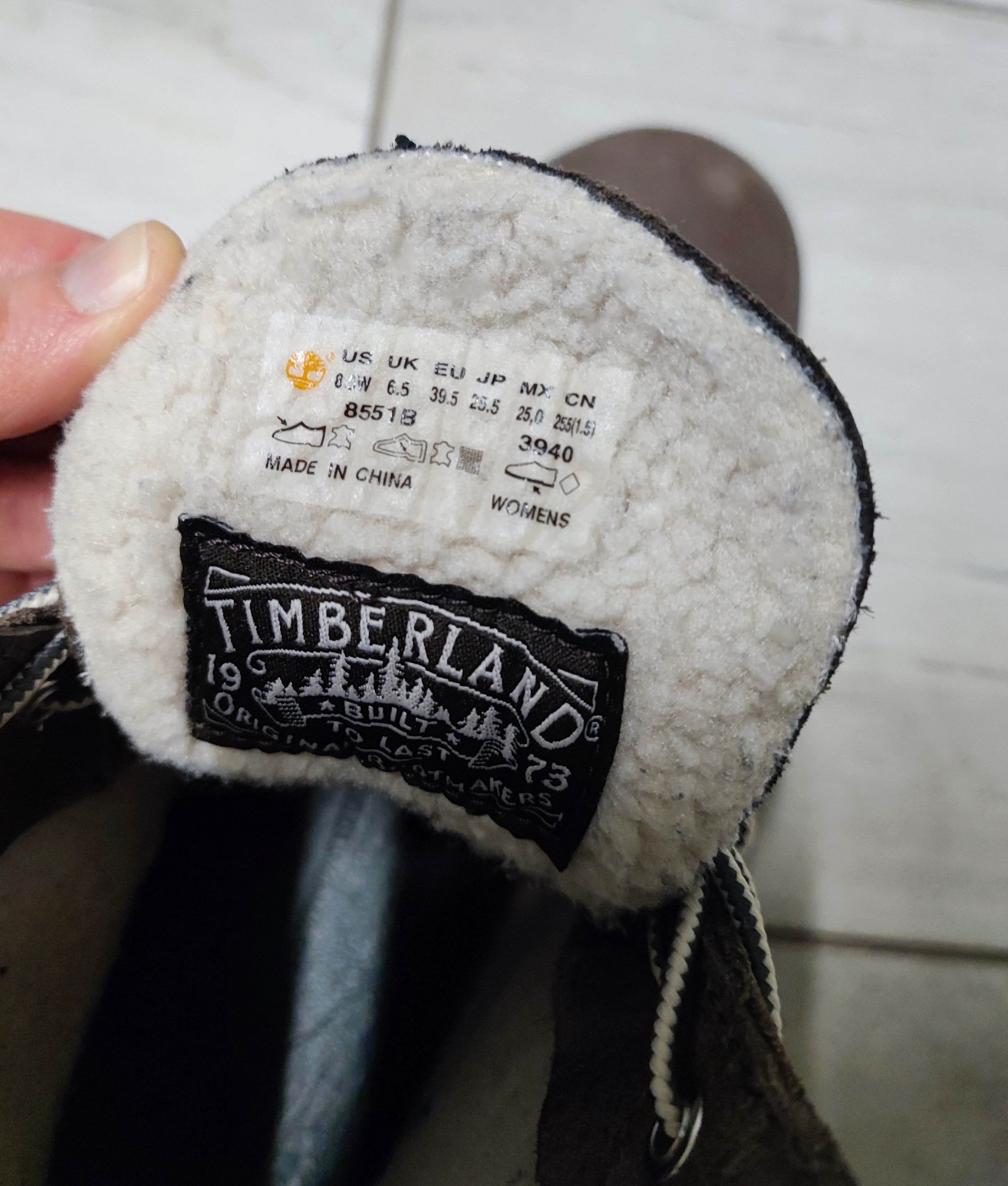 Timberland Timberland - Premium 6-Inch sherpa boots - size 39.5 EU Size US 6.5 / IT 36.5 - 2 Thumbnail