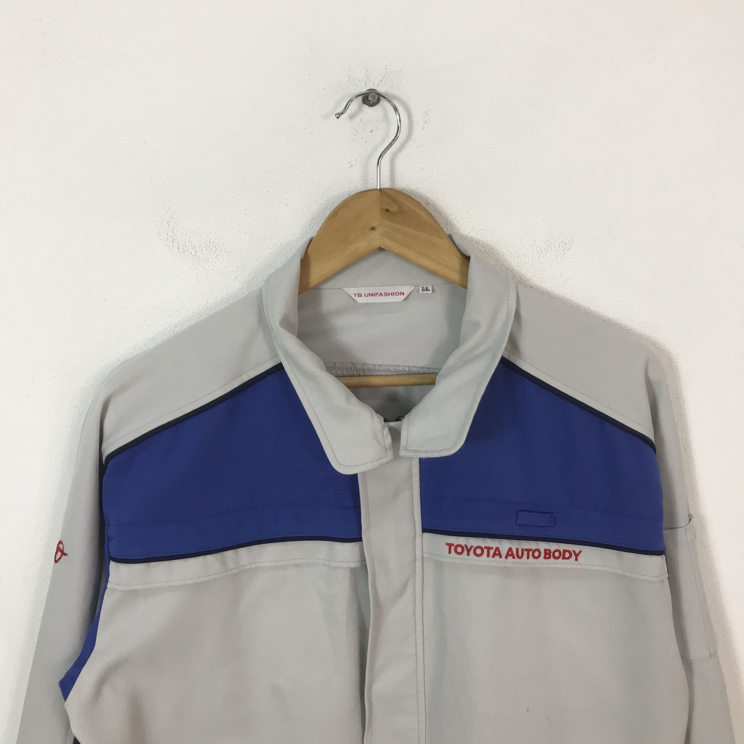 Japanese Brand Toyota Auto Body Racing japan jacket K65B6 Size US L / EU 52-54 / 3 - 3 Thumbnail