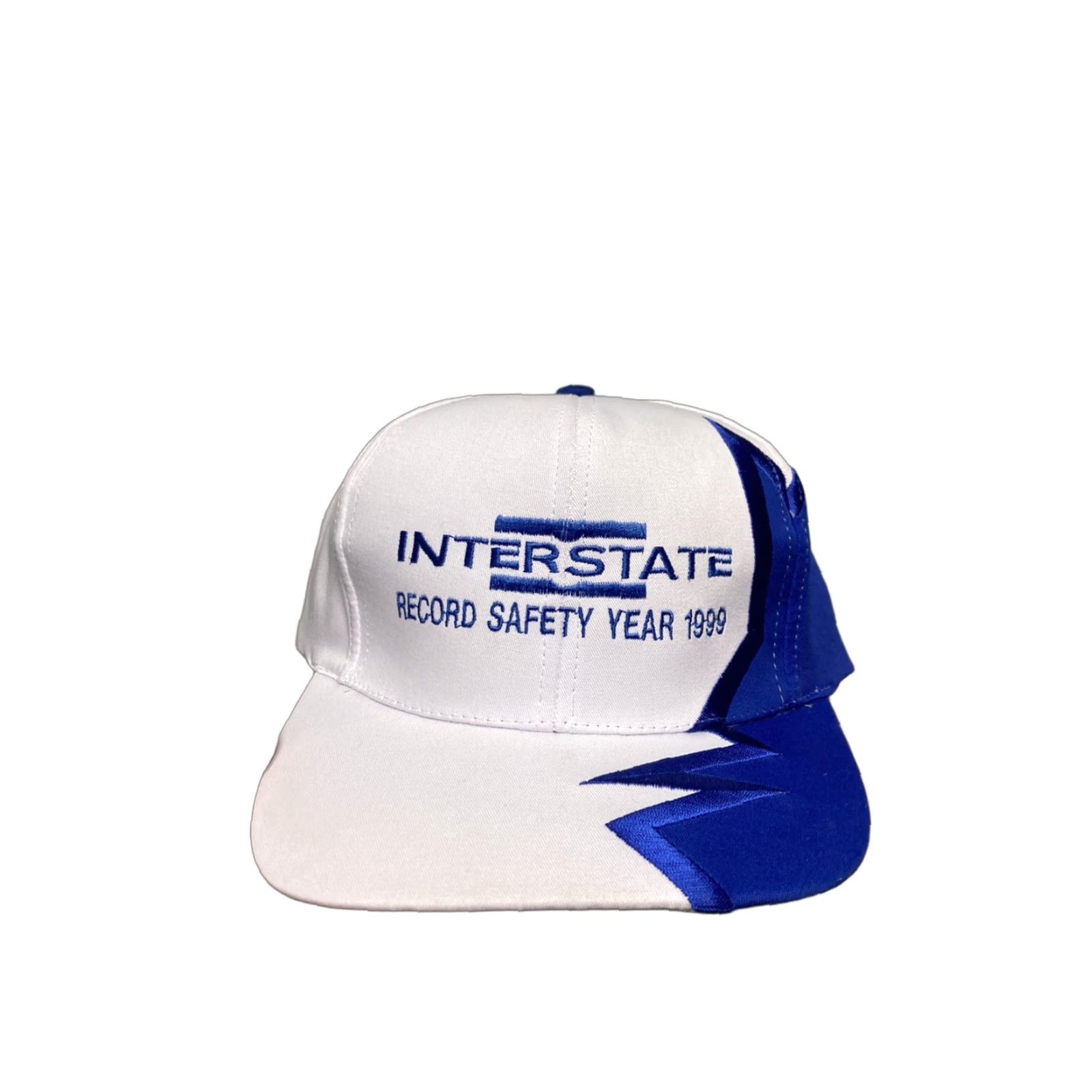 Vintage VINTAGE Interstate Batteries Hat Sharktooth Jagged 1999 Safety Award 90s Cap NOS Size ONE SIZE - 1 Thumbnail