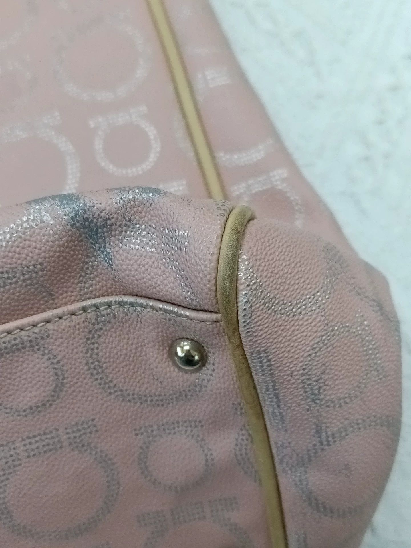 Salvatore Ferragamo Ferragamo Pink Tote 36x14x36-57 Size ONE SIZE - 5 Thumbnail