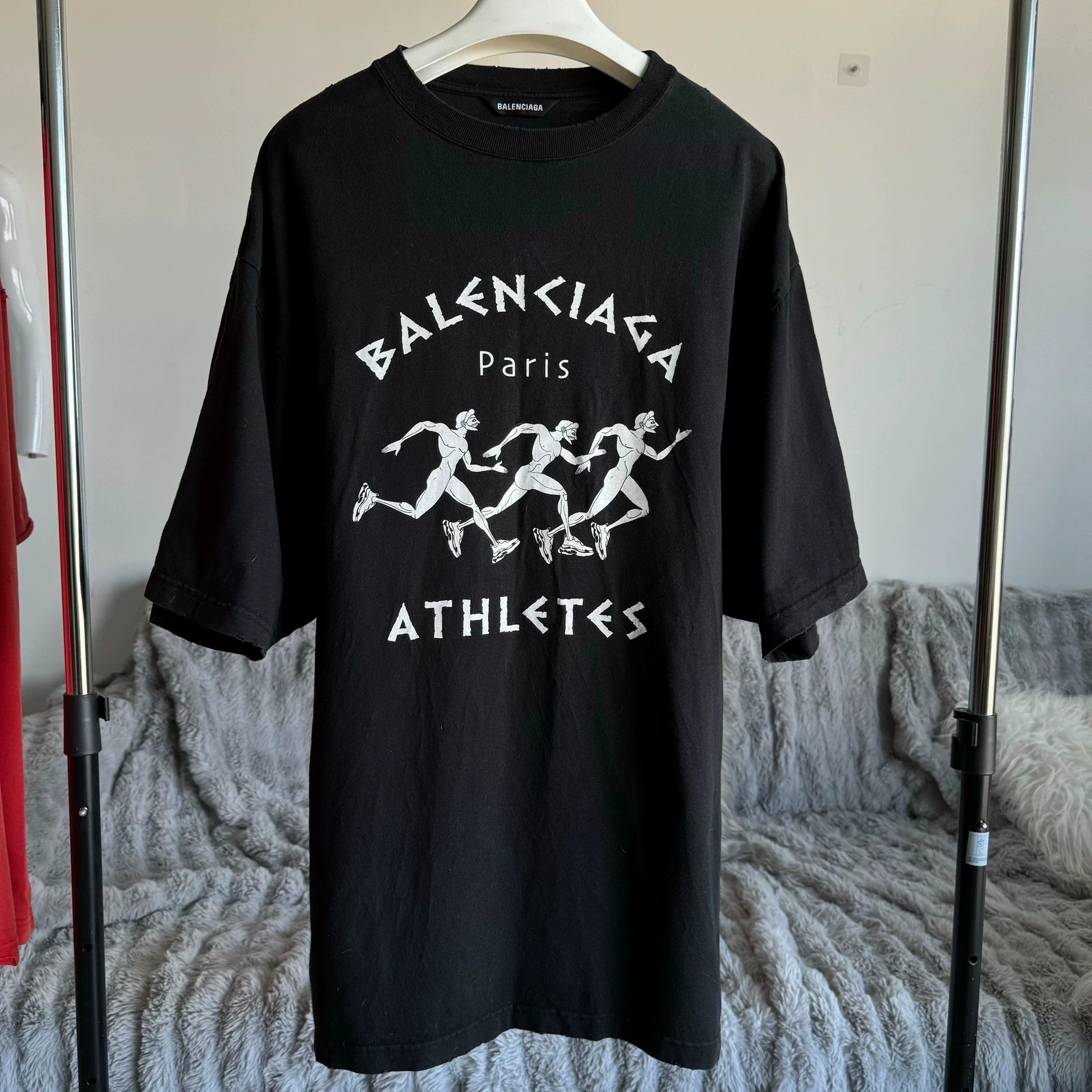 Balenciaga Balenciaga Marathon vintage short sleeves Size US XS / EU 42 / 0 - 1 Thumbnail