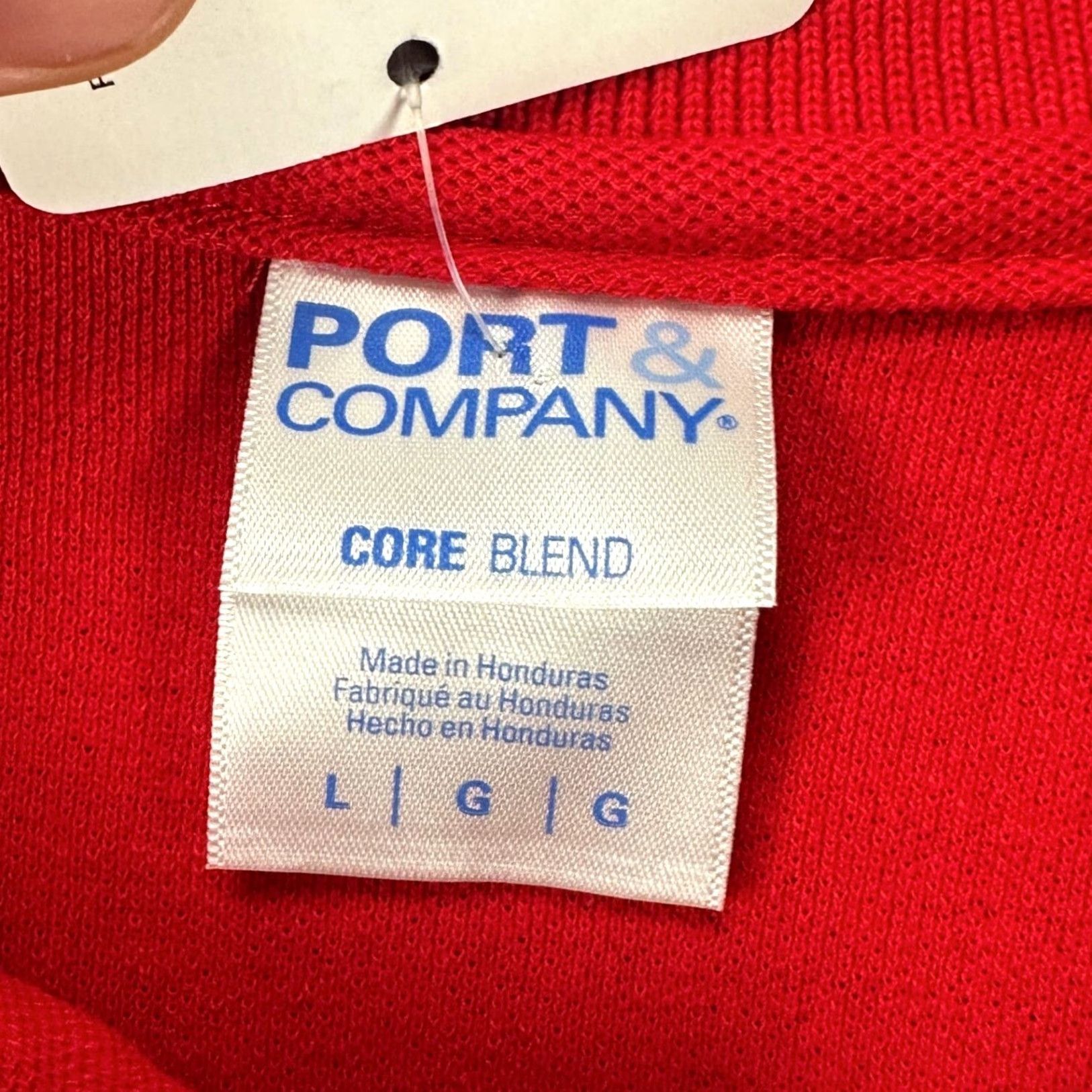 Port & Company Marines Port & Company Polo Shirt Mens Large Red Short Sleeve Casual Golf Rugby NEW Size US L / EU 52-54 / 3 - 4 Thumbnail