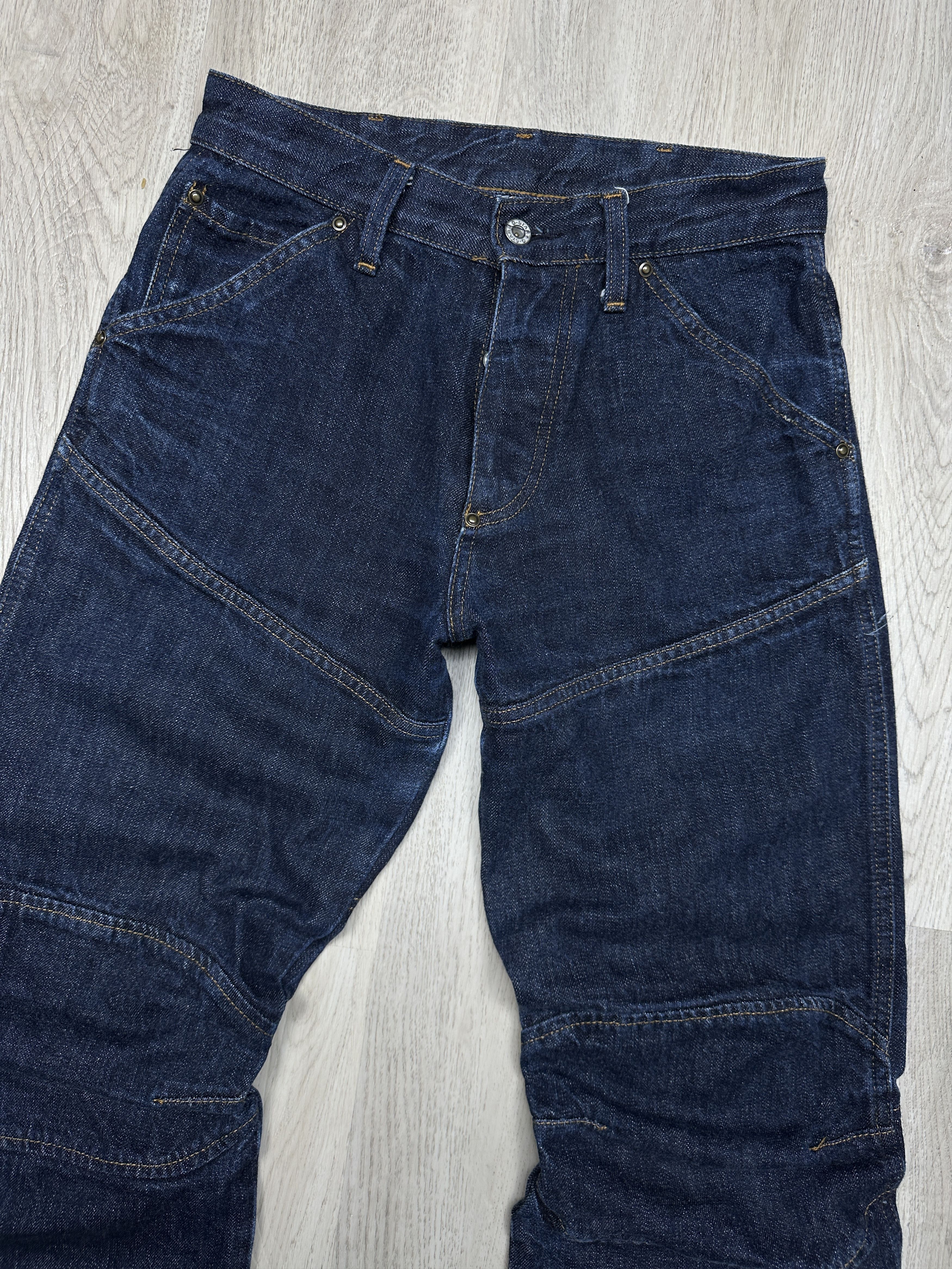 G-Star G Star Raw Vintage Mens Elwood Denim Pants Jeans Double Knee Size US 28 / EU 44 - 2 Thumbnail