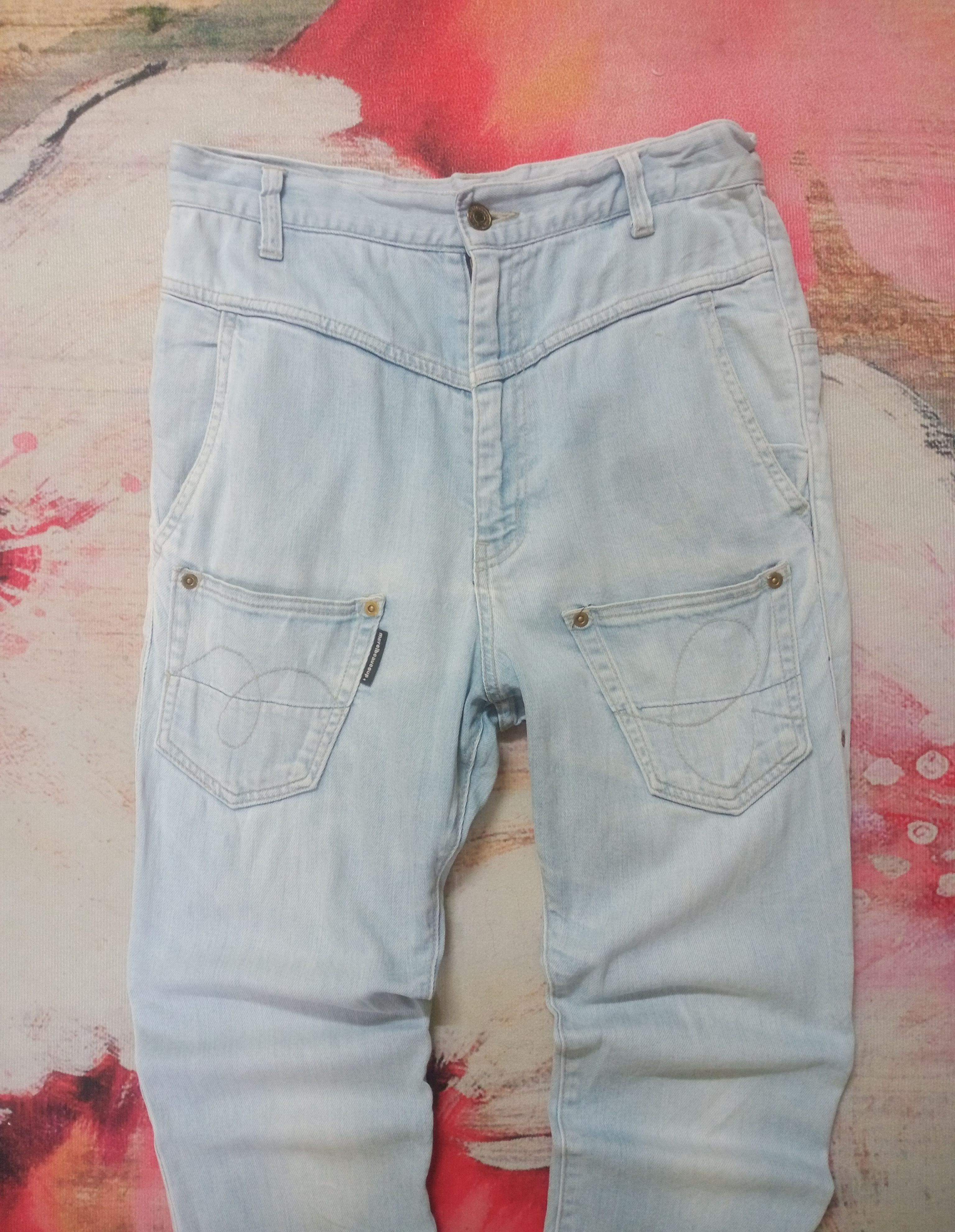 mercibeaucoup Rare Vintage Issey Miyake Mercibeaucoup Sarouel Denim Jeans Size US 30 / EU 46 - 2 Thumbnail