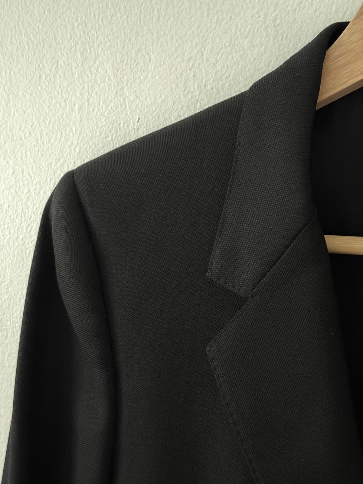 Celine Celine black wool blazer Size 44R - 4 Thumbnail