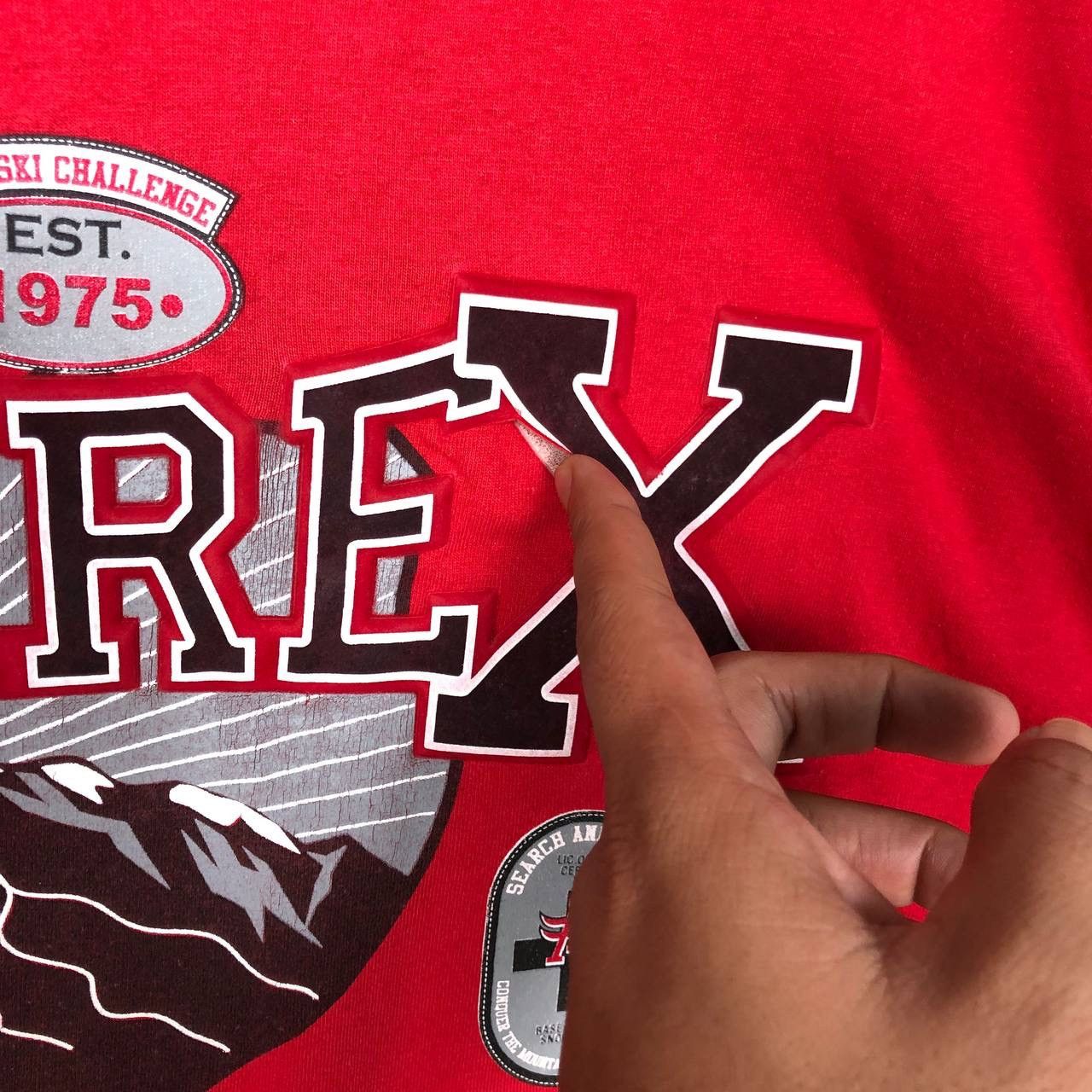 Avirex × Rap Tees Vintage Y2K Avirex Heli Ski Challenge Mountain Tshirt Size US XXL / EU 58 / 5 - 6 Thumbnail