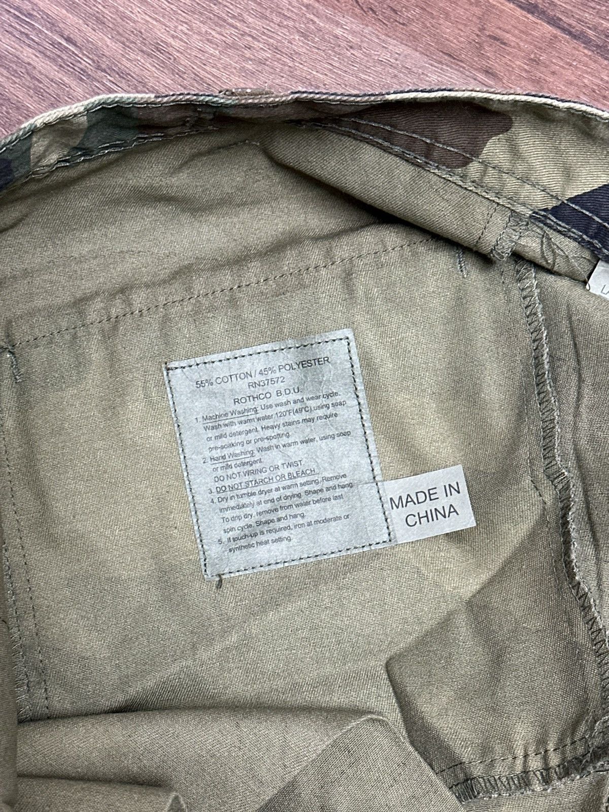 The GV Gallery Gv Gallery Army Cargos Camo Size US 36 / EU 52 - 3 Thumbnail