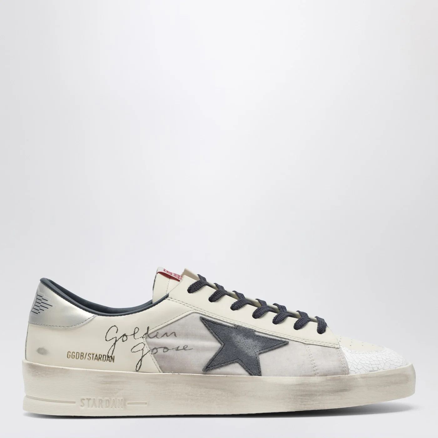 Golden Goose o1d2blof0426 Stardan Low-Top Sneakers in Multicolor Size US 12 / EU 45 - 1 Thumbnail