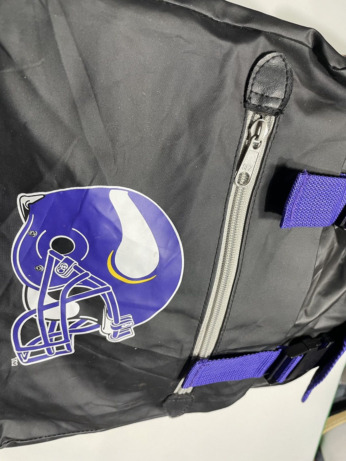NFL × Vintage Vintage 1995 Vikings Minnesota Waterproof bag NFL Size ONE SIZE - 12 Thumbnail