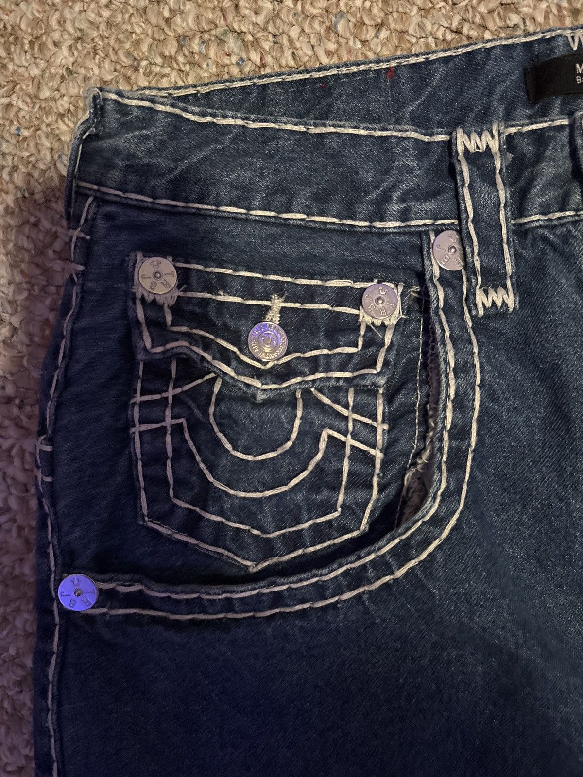 True Religion True Religion Mikey Baggy Af jeans Size US 31 - 4 Thumbnail