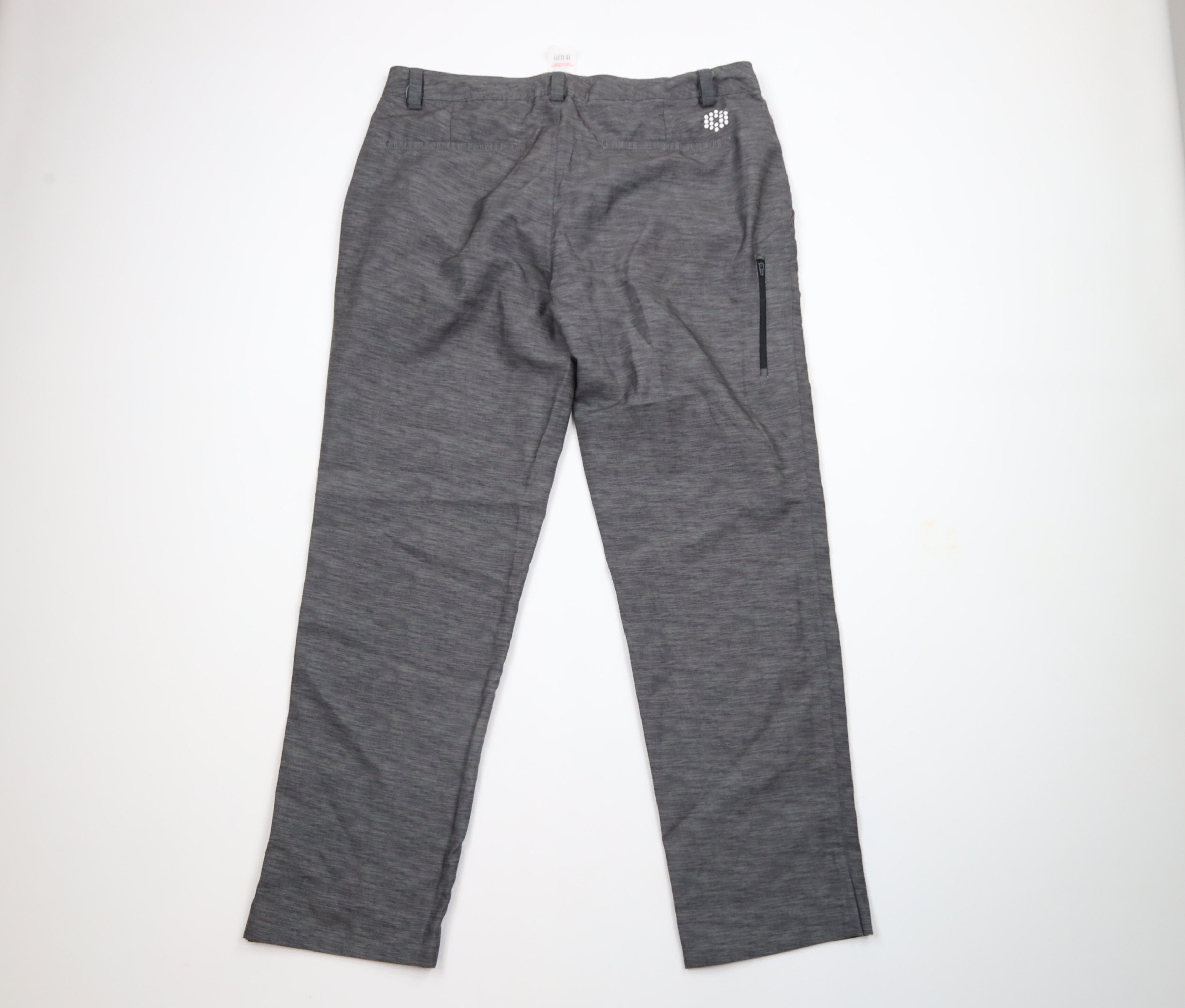 Puma × Vintage Puma Golf Cell Rickie Fowler Tech Golfing Chino Pants Gray Size US 36 / EU 52 - 12 Thumbnail
