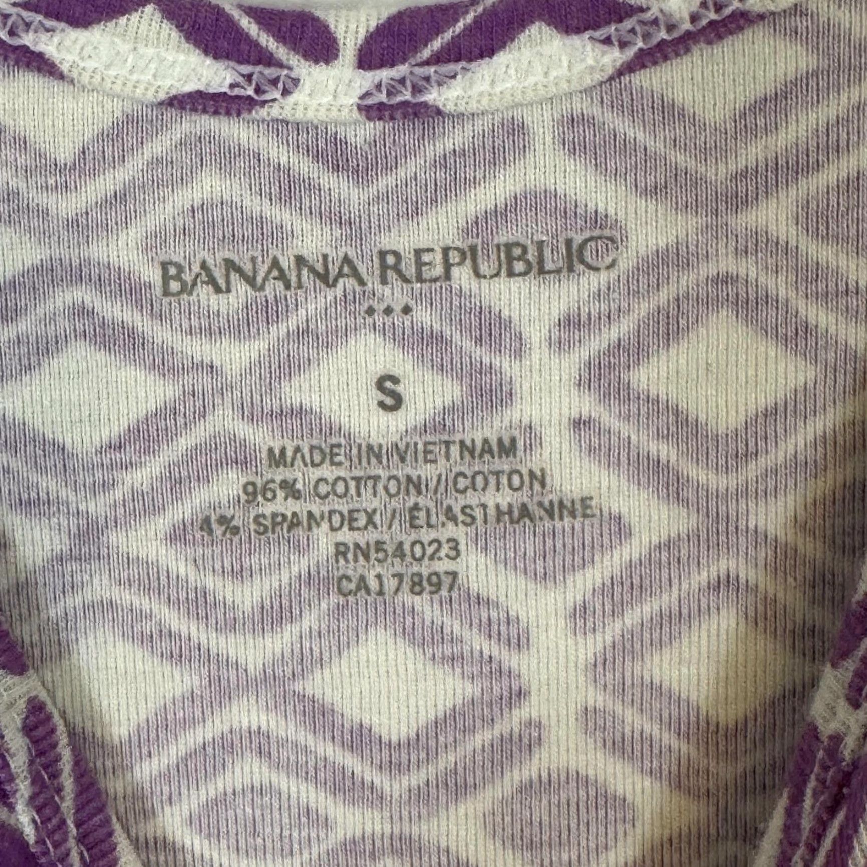 Banana Republic VINTAGE Banana Republic Purple Mini Slip Dress S Sleeveless Scoop Neck W 207 (Note:Vintage rule applied) Size S / US 4 / IT 40 - 4 Thumbnail