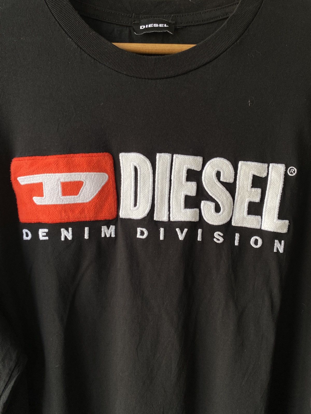 Diesel × Diesel Black Gold Diesel D Logo Denim Division Long Sleeve Shirt Size US L / EU 52-54 / 3 - 7 Thumbnail