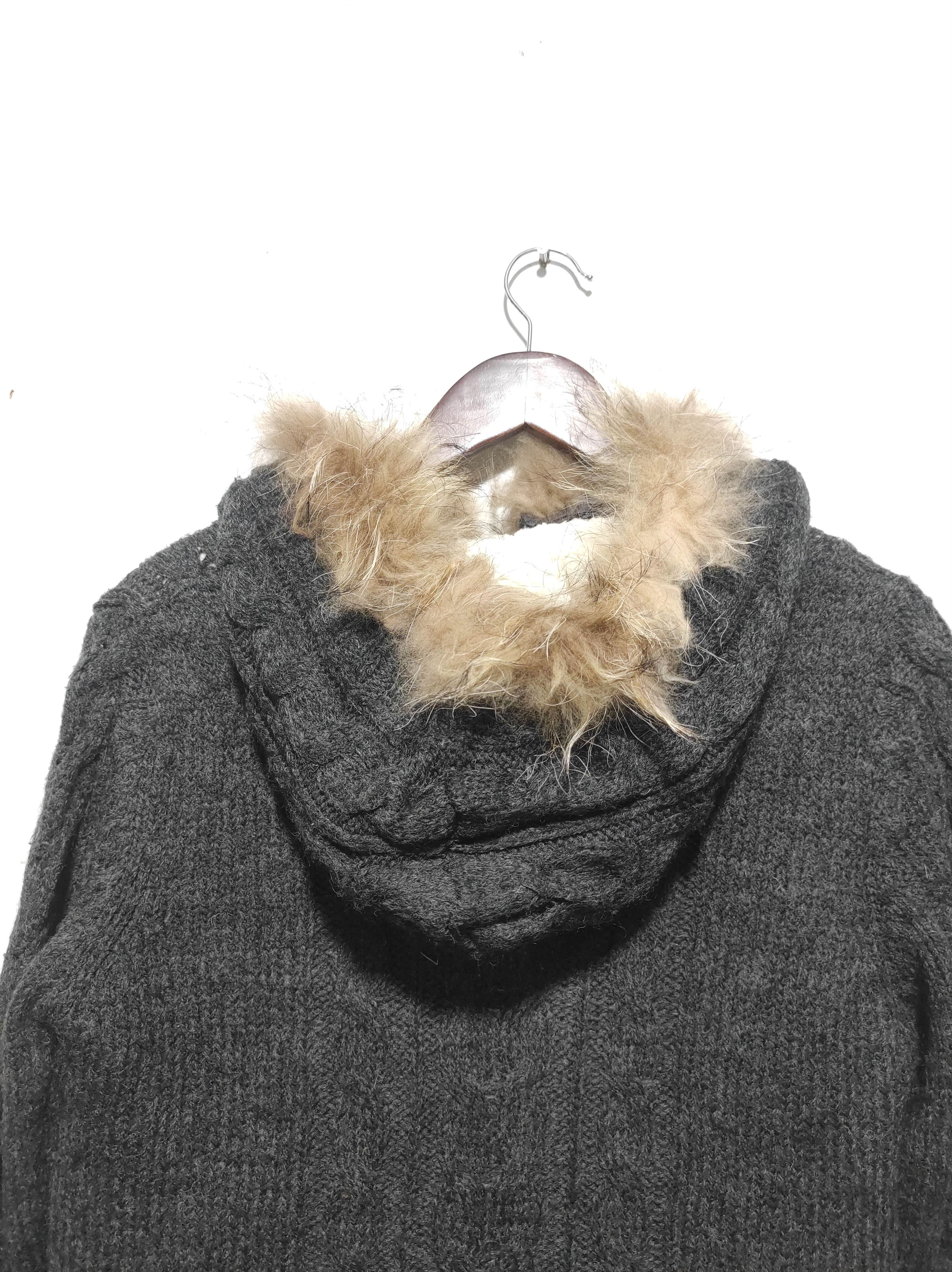If Six Was Nine Leshop Knit Fur Hoodie IfSixWasNine LGB style Size S / US 4 / IT 40 - 13 Thumbnail