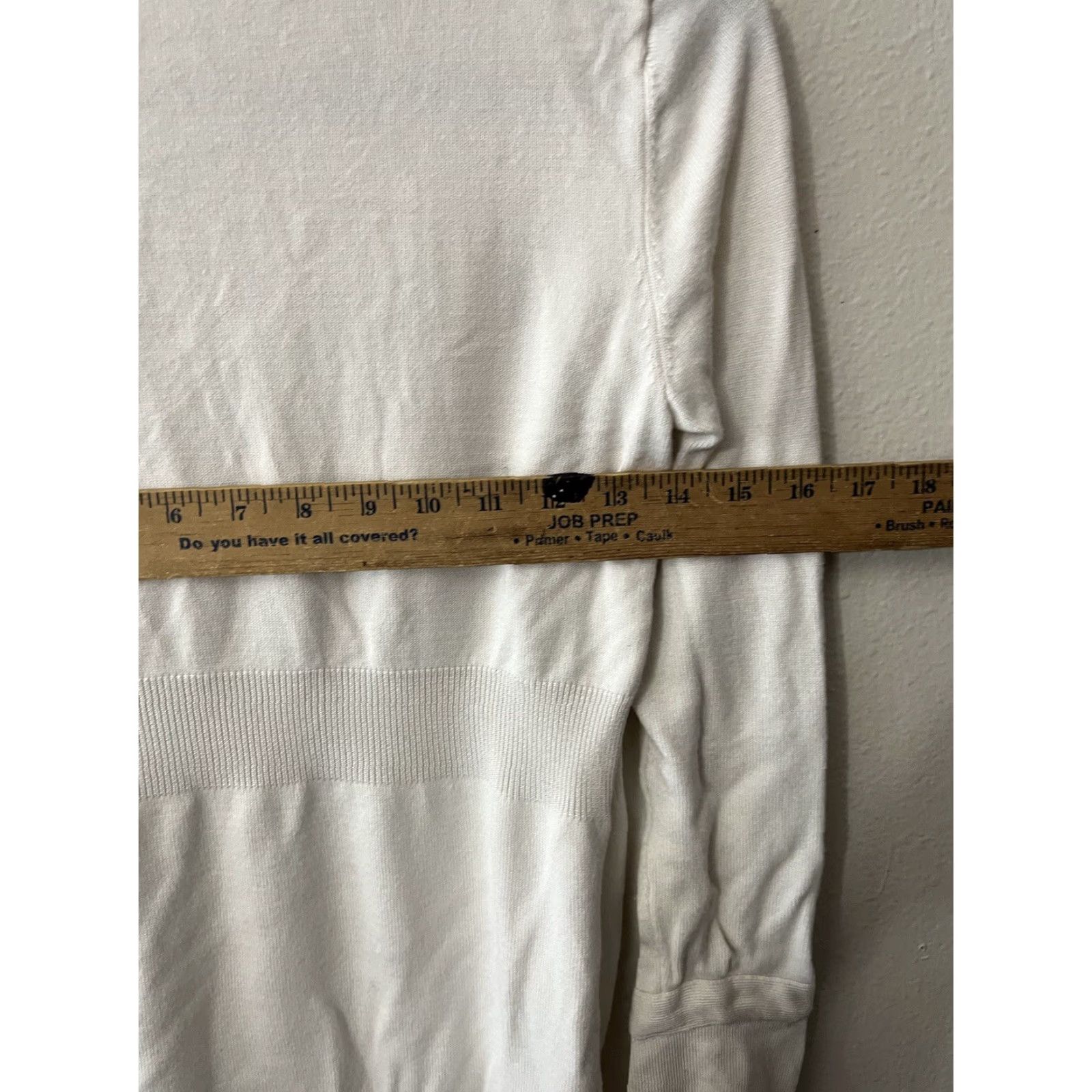White House Black Market WHITE HOUSE BLACK MARKET Cream Cardigan Sweater Women XS Stylish Size XS / US 0-2 / IT 36-38 - 4 Thumbnail