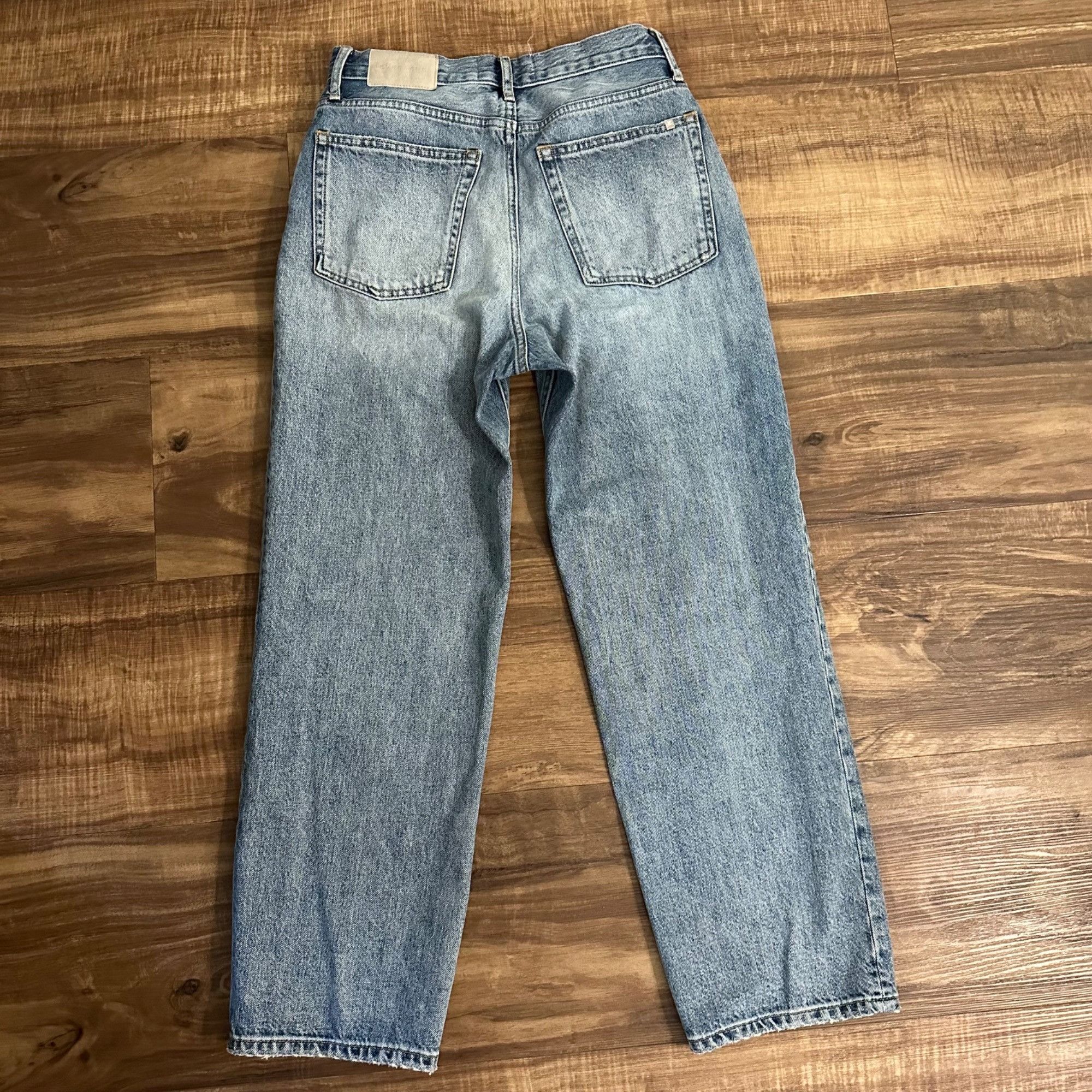 Everlane Everlane The 90's Way-High Straight Leg Jeans Sz 27" Size 27" / US 4 / IT 40 - 9 Thumbnail
