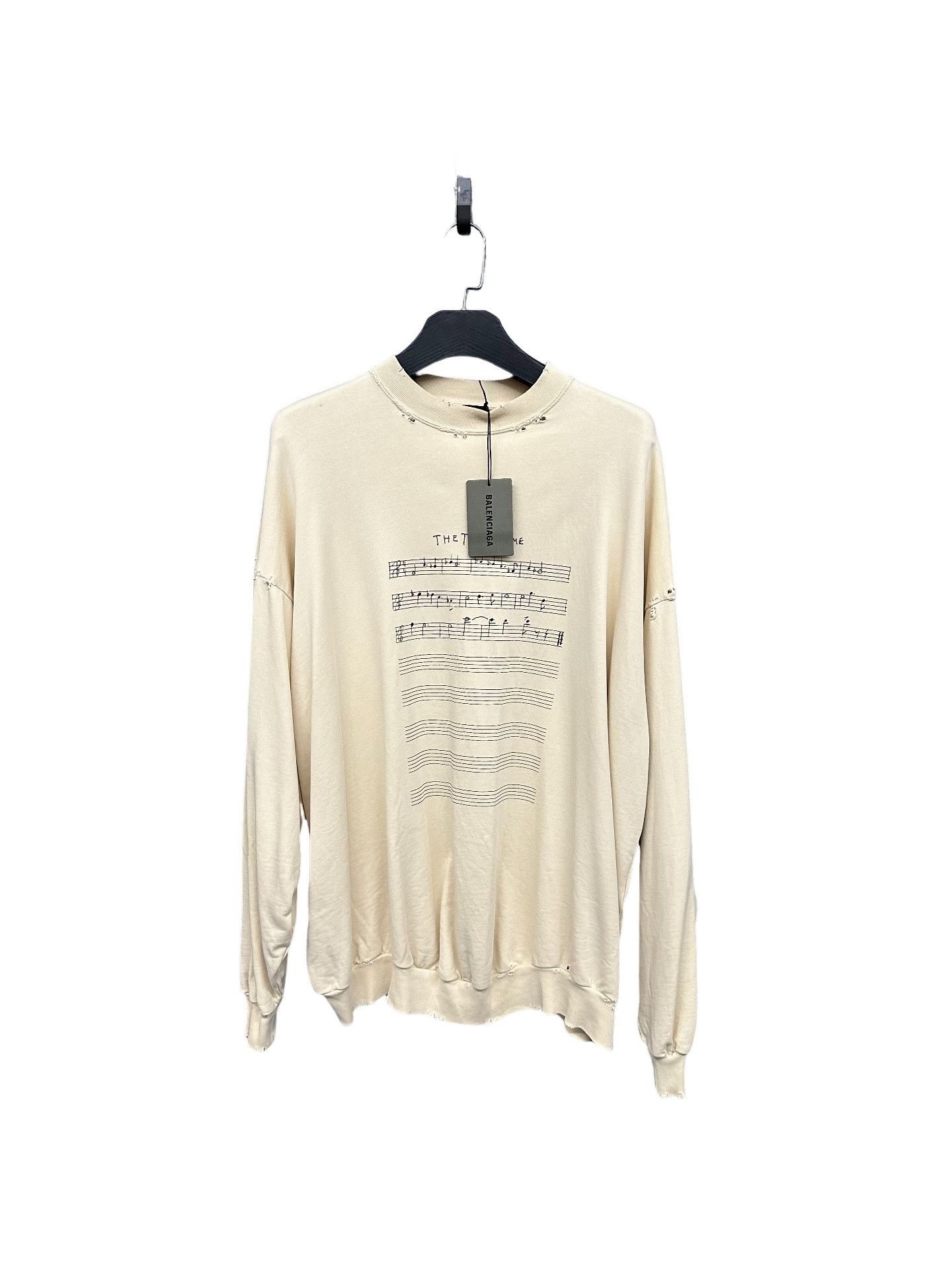 Balenciaga Balenciaga The Torch Theme Music Notes Sweatshirt Size 2 Size US M / EU 48-50 / 2 - 1 Thumbnail