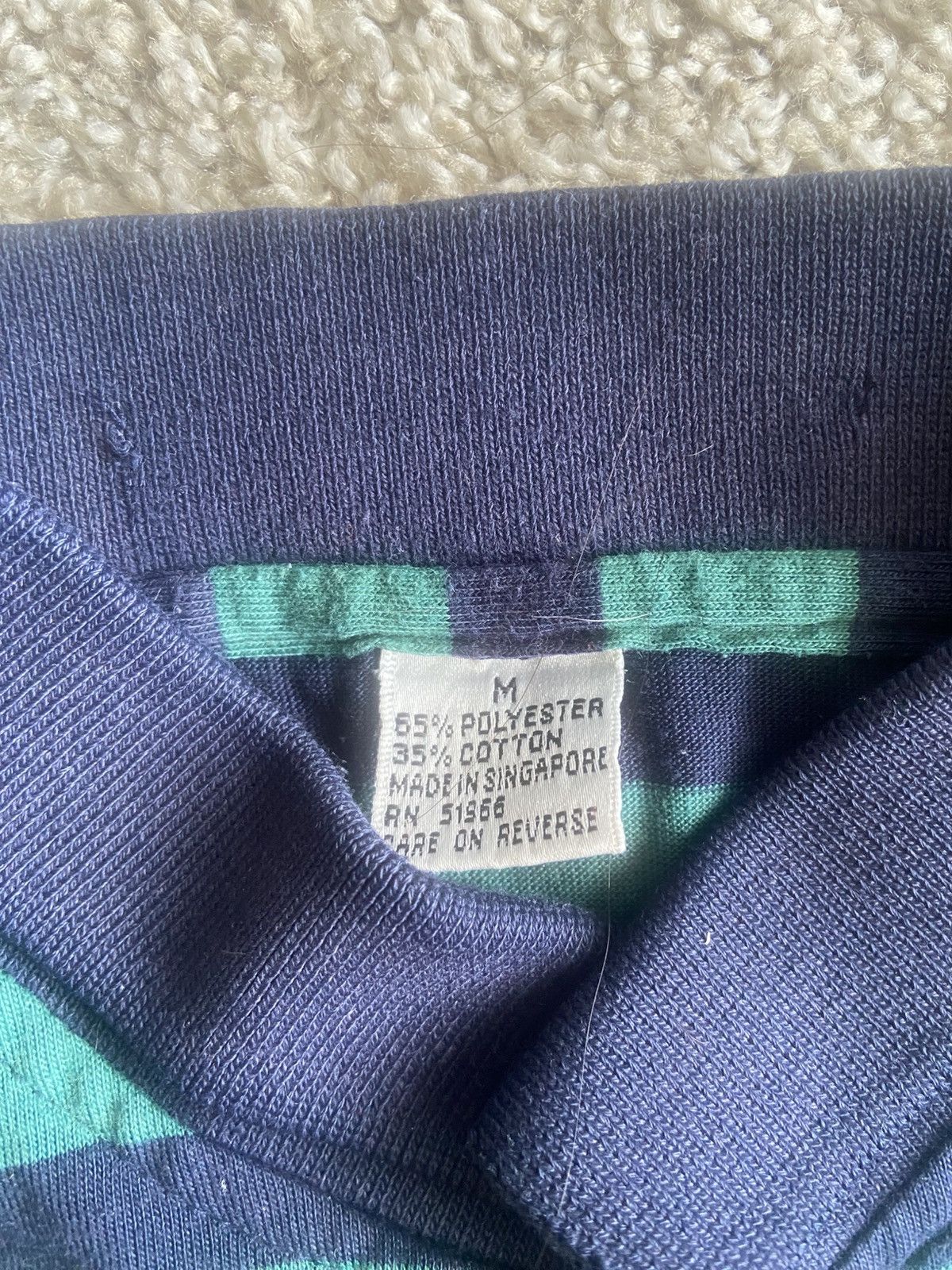 Vintage Green & Blue Polo Tee Size US M / EU 48-50 / 2 - 3 Thumbnail