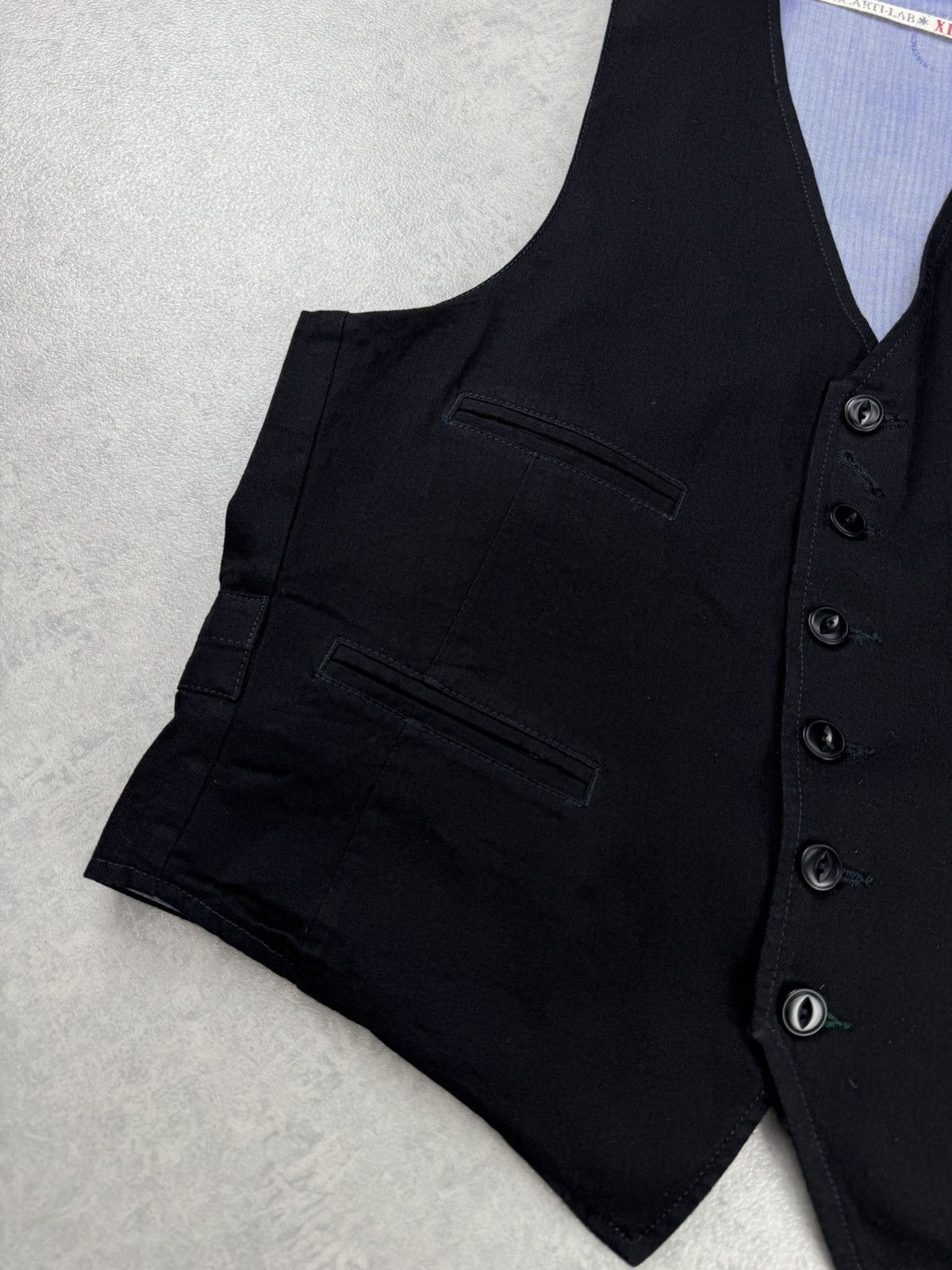 Scarti-Lab Scarti-Lab Black Workwear Gilet Vest Size XL Size US XL / EU 56 / 4 - 3 Thumbnail