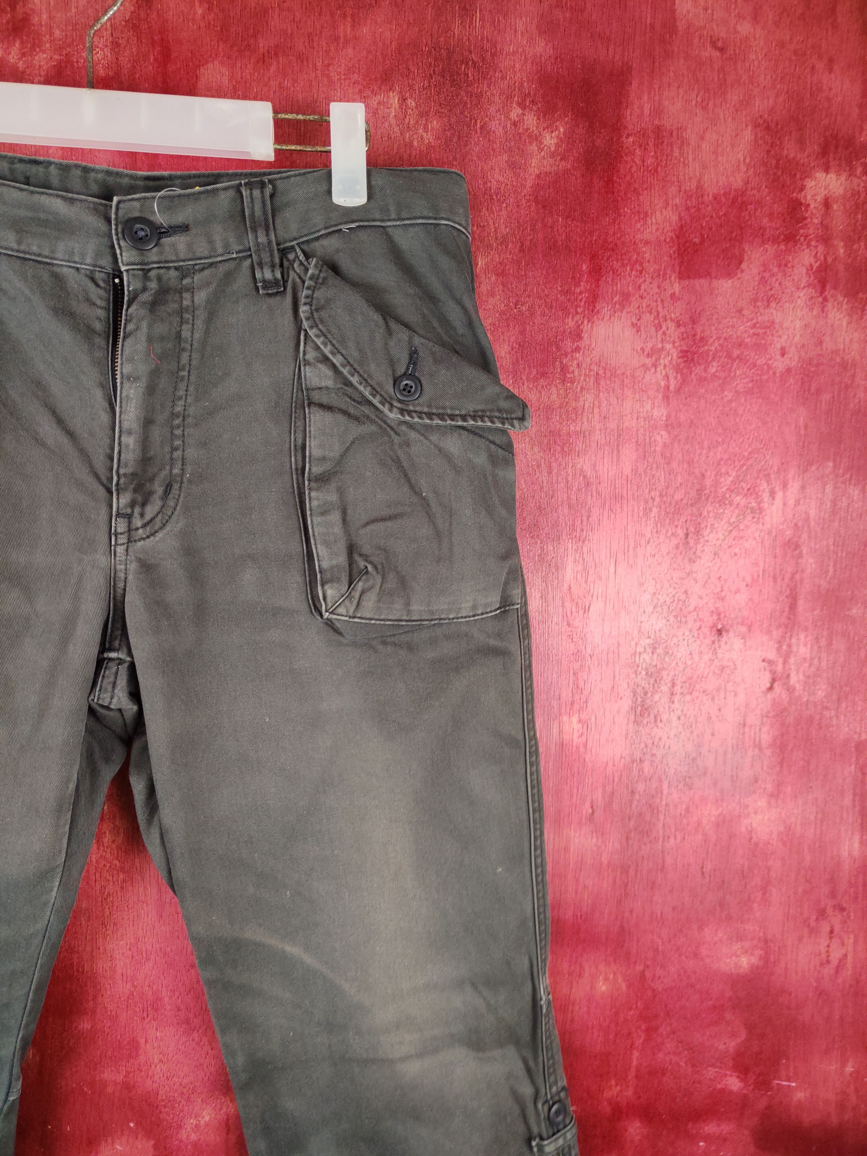 Japanese Brand × Uniqlo Uniqlo Dark Brown Multipocket Casual Pants #S1474 Size US 32 / EU 48 - 5 Thumbnail