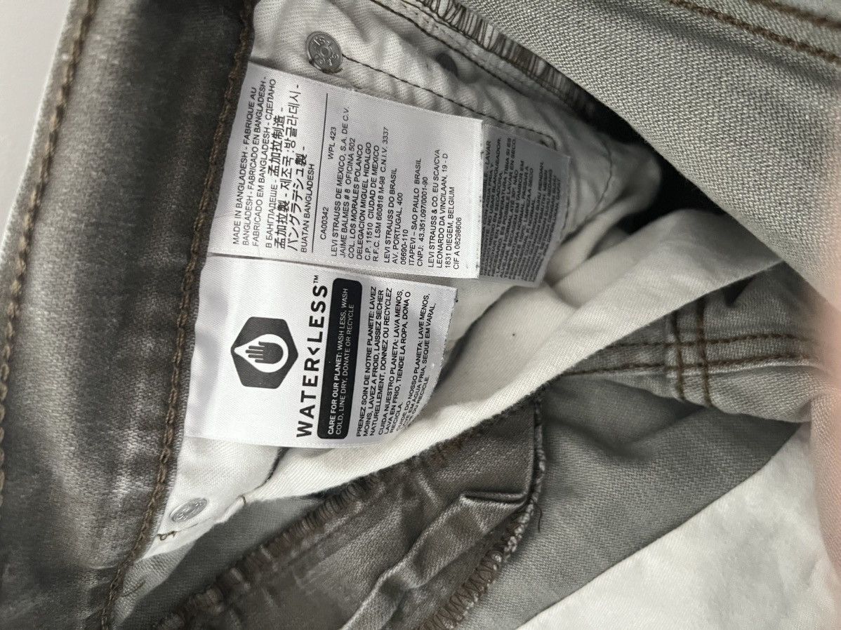 Levi's Grey Levi’s Denim Straightleg 511 Pants Size US 31 - 5 Thumbnail