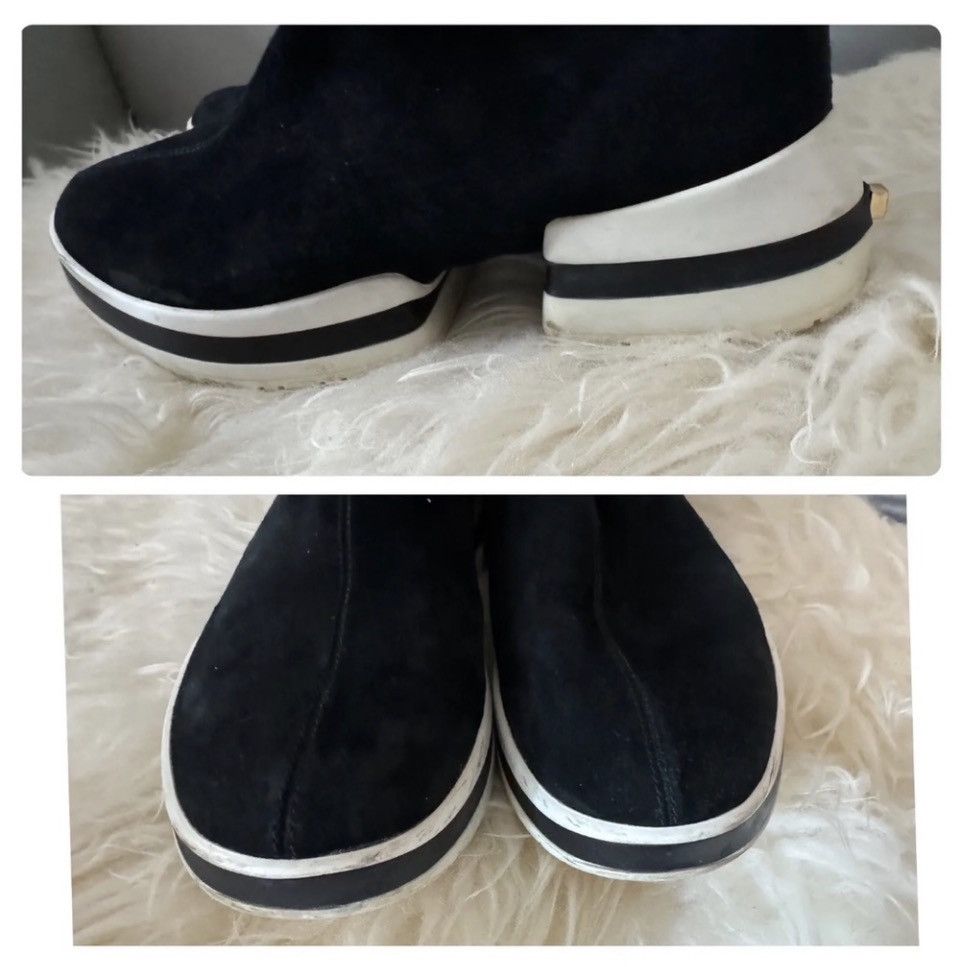 Stuart Weitzman STUART WEITZMAN SW612 BOOTIE SUEDE HIGH TOP SNEAKER SUEDE Size US 8.5 / IT 38.5 - 10 Thumbnail