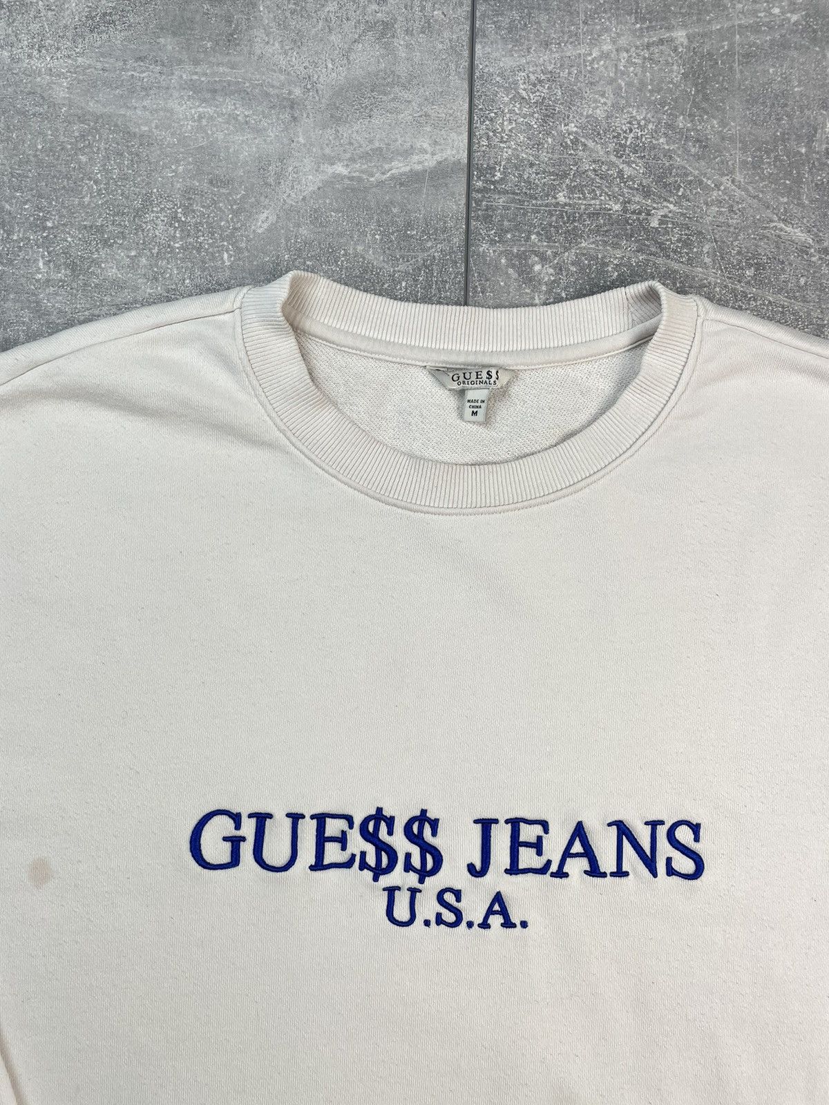 A$AP Rocky × Guess Guess x ASAP Rocky Sweatshirt White Size US M / EU 48-50 / 2 - 3 Thumbnail