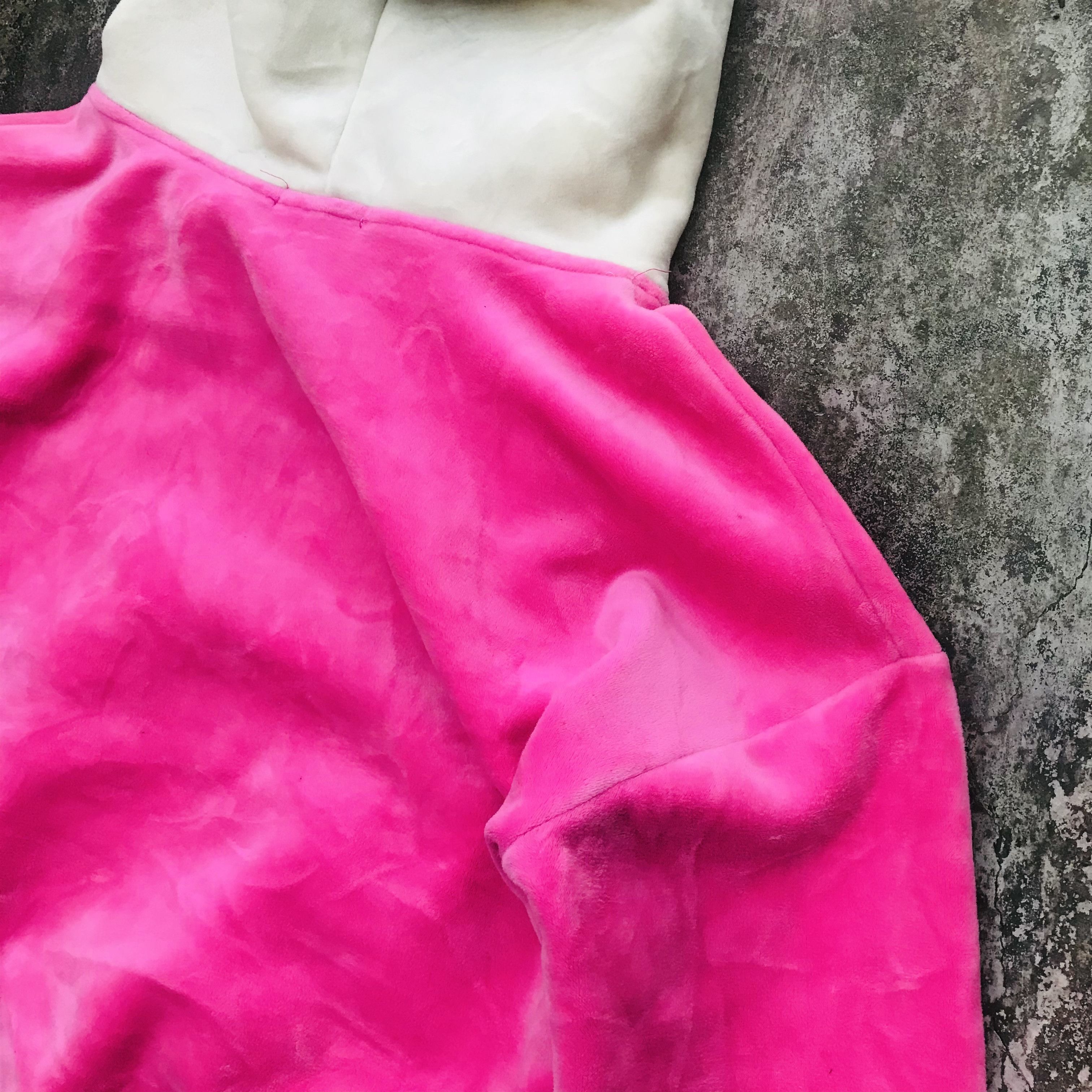 Vintage Japanese Vapour Wave Fleece Hoodie Size M / US 6-8 / IT 42-44 - 6 Thumbnail